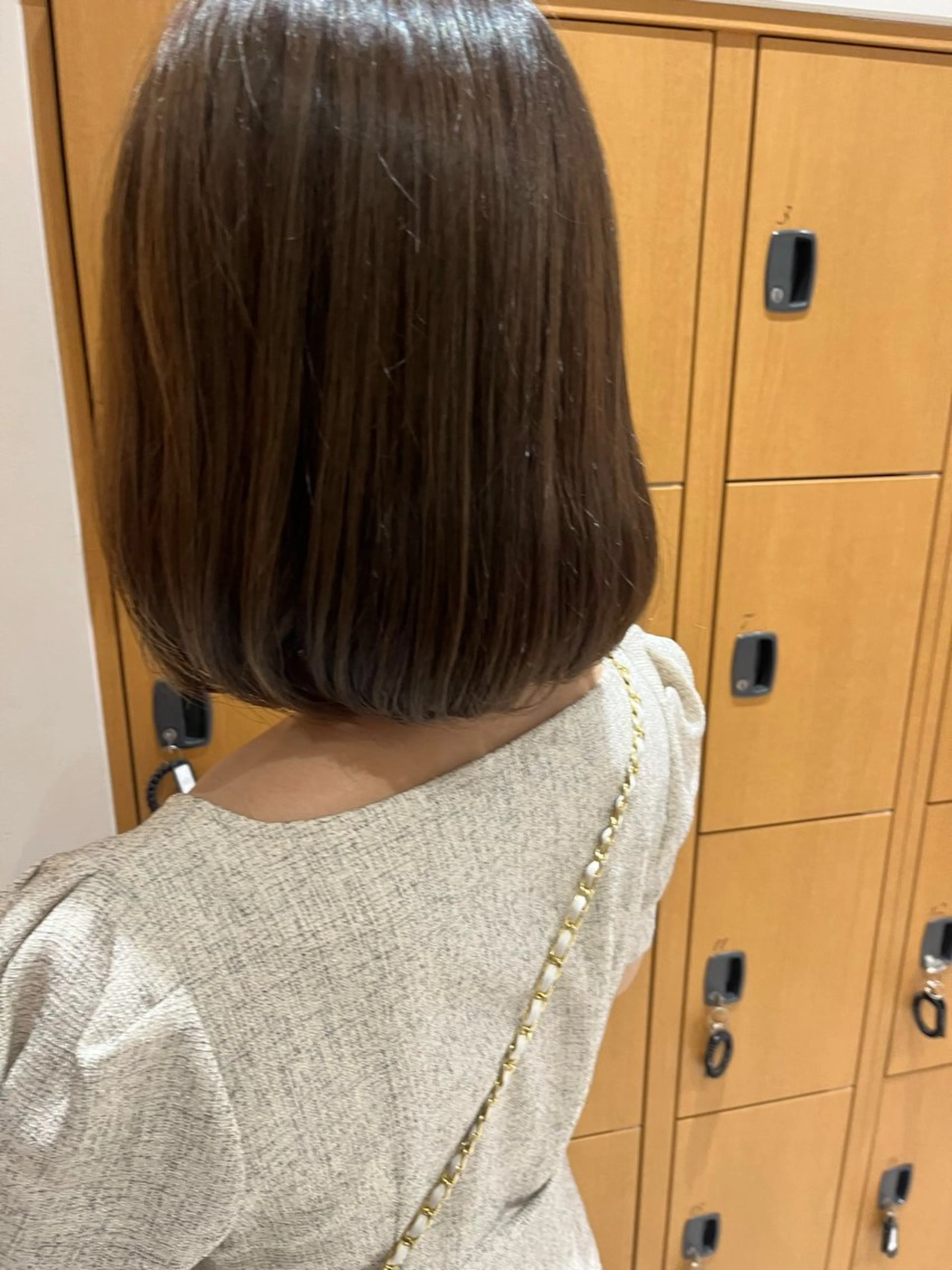ショート パーマ 宮永 れいなのヘアスタイル