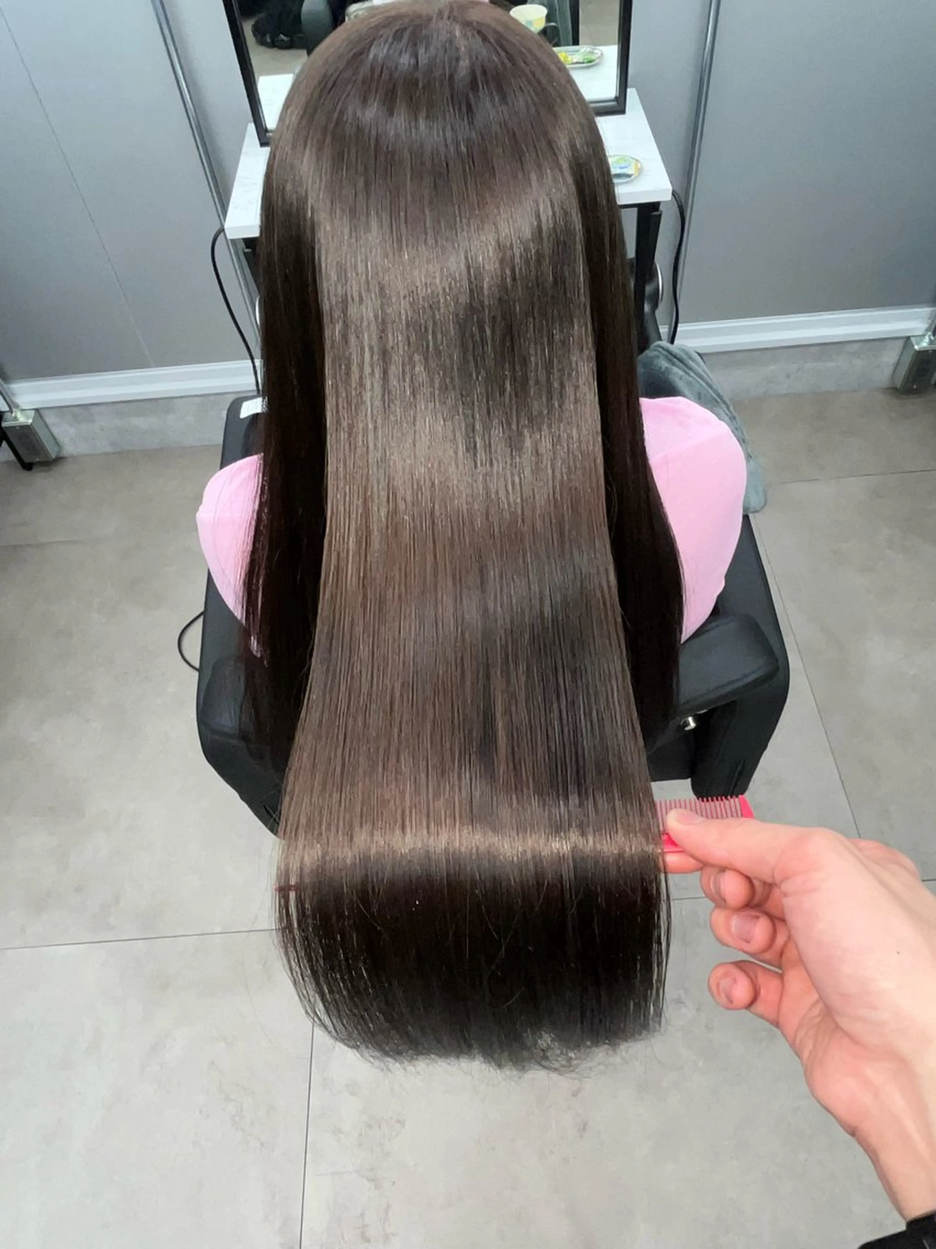 ロング カラー パーマ 🌈艶髪/髪質改善 新宿itouのヘアスタイル