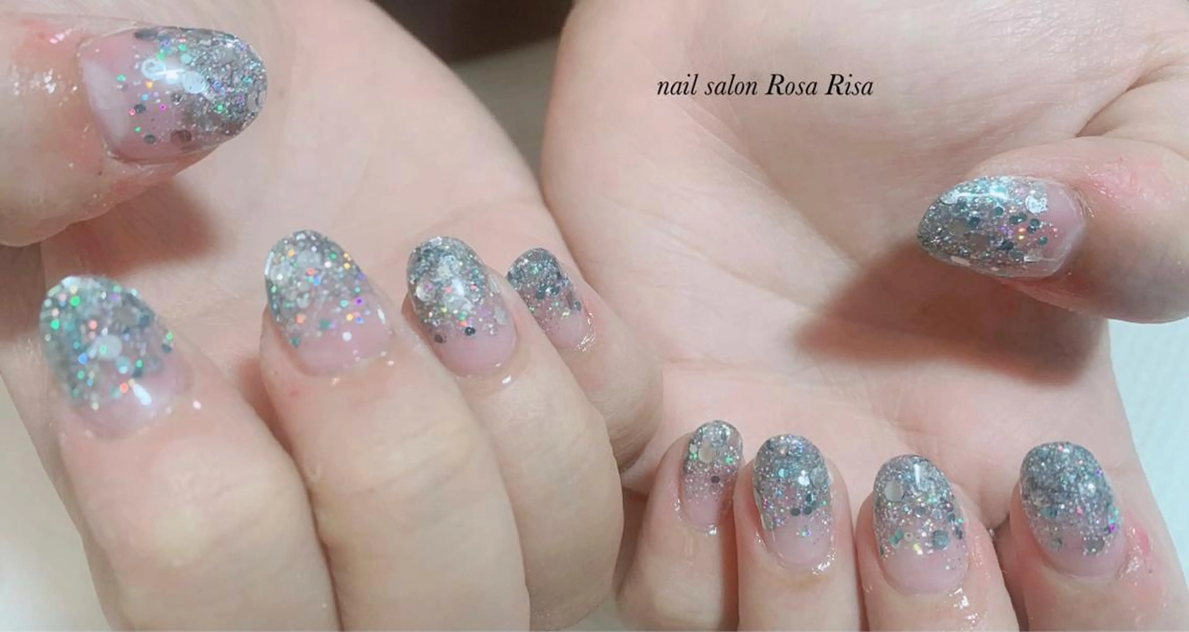 ミディアム ネイル ハンドネイル ネイルスタジオ シェイクユアハンズのネイルデザイン