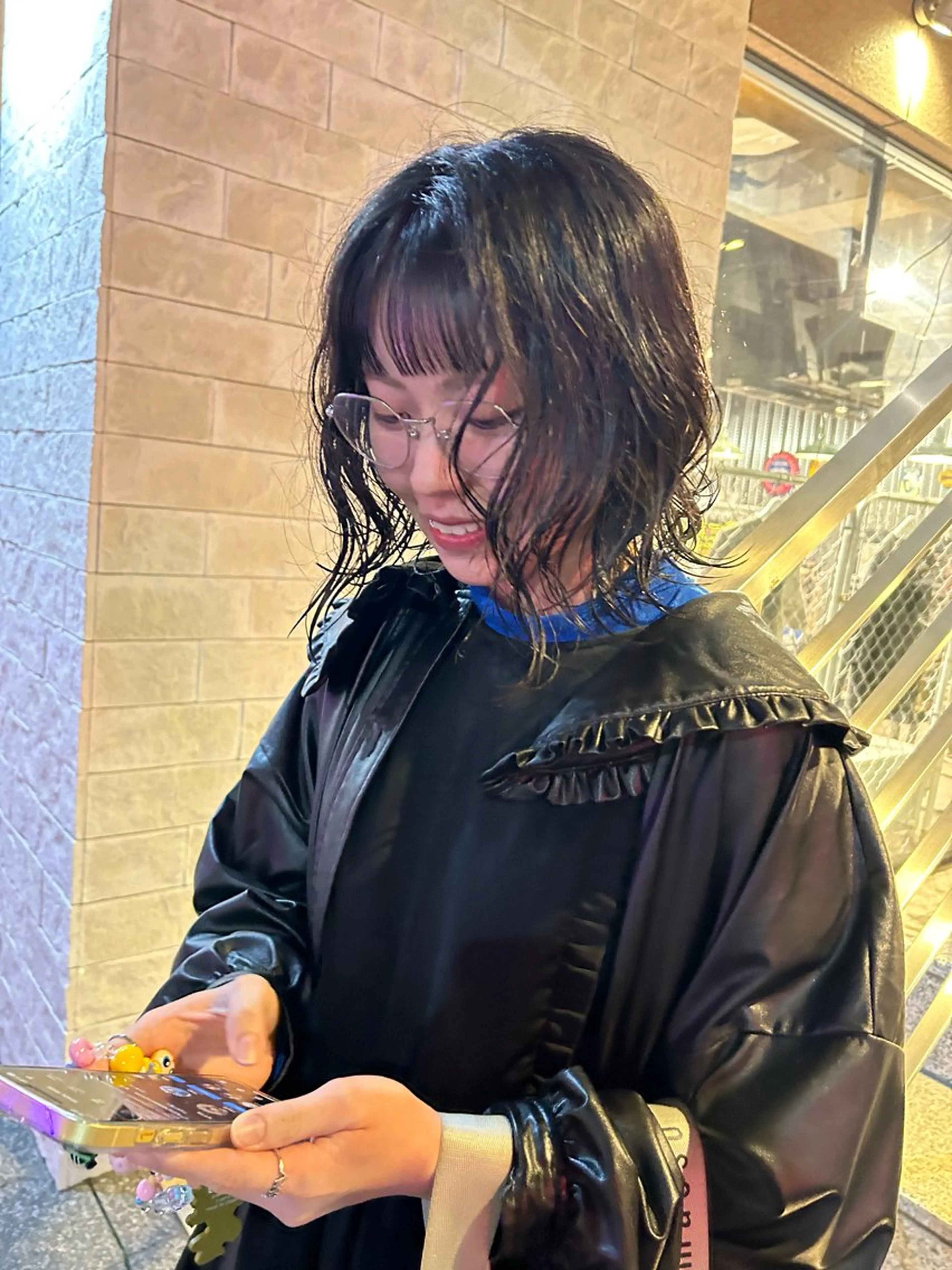 パーマ パーマ トリートメント じゅわっと暖色カラー 🍊Moemiのヘアスタイル