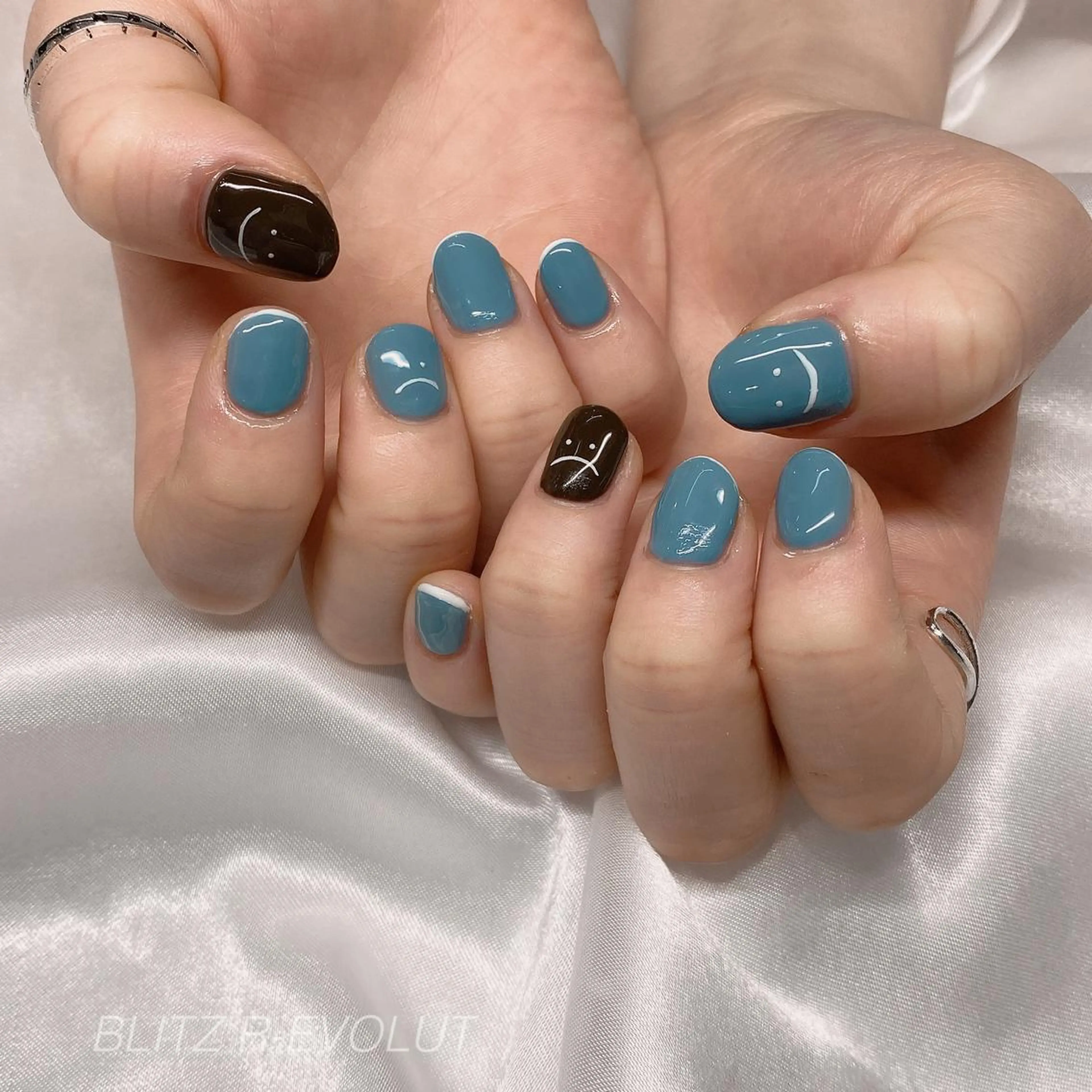 ネイル ☁️BLITZ 🎀笠原雪音🎀のネイルデザイン