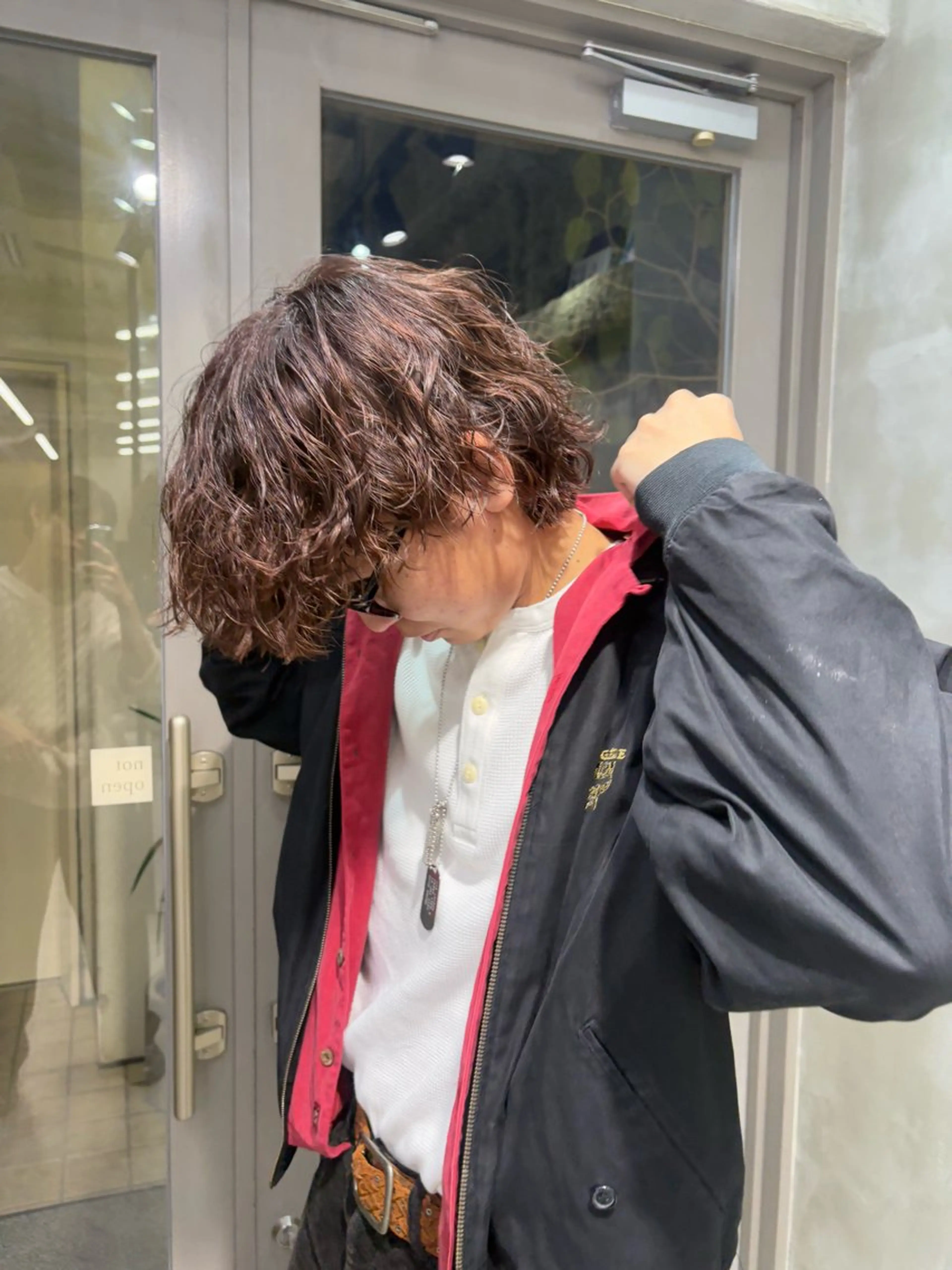 パーマ メンズ メンズパーマ 波巻きパーマ the path shogo🌻のヘアスタイル