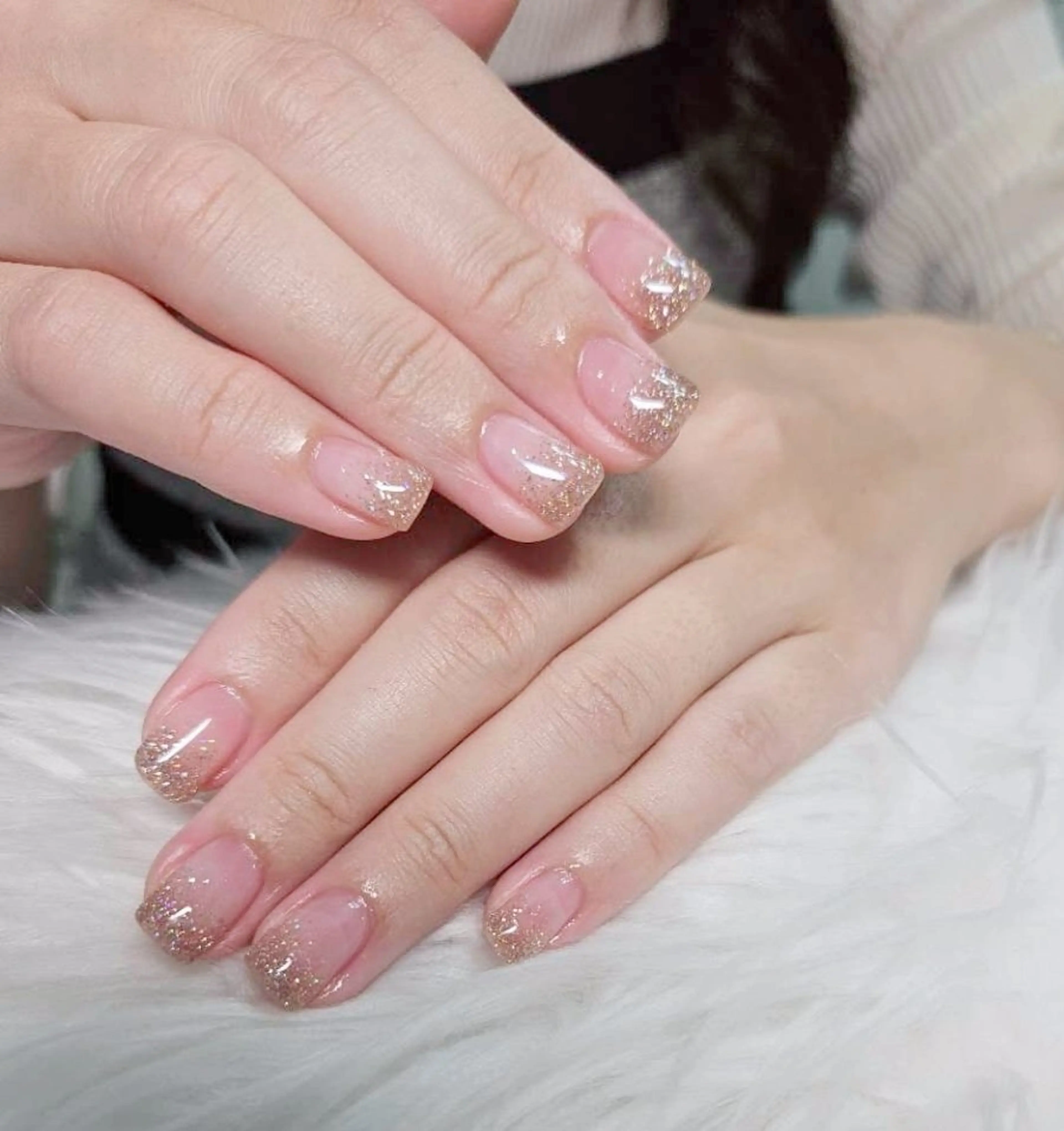 ネイル ジェルネイル オフィスネイル パラジェル ハンドネイル ハンドケア Beaubie nailサロンのネイルデザイン