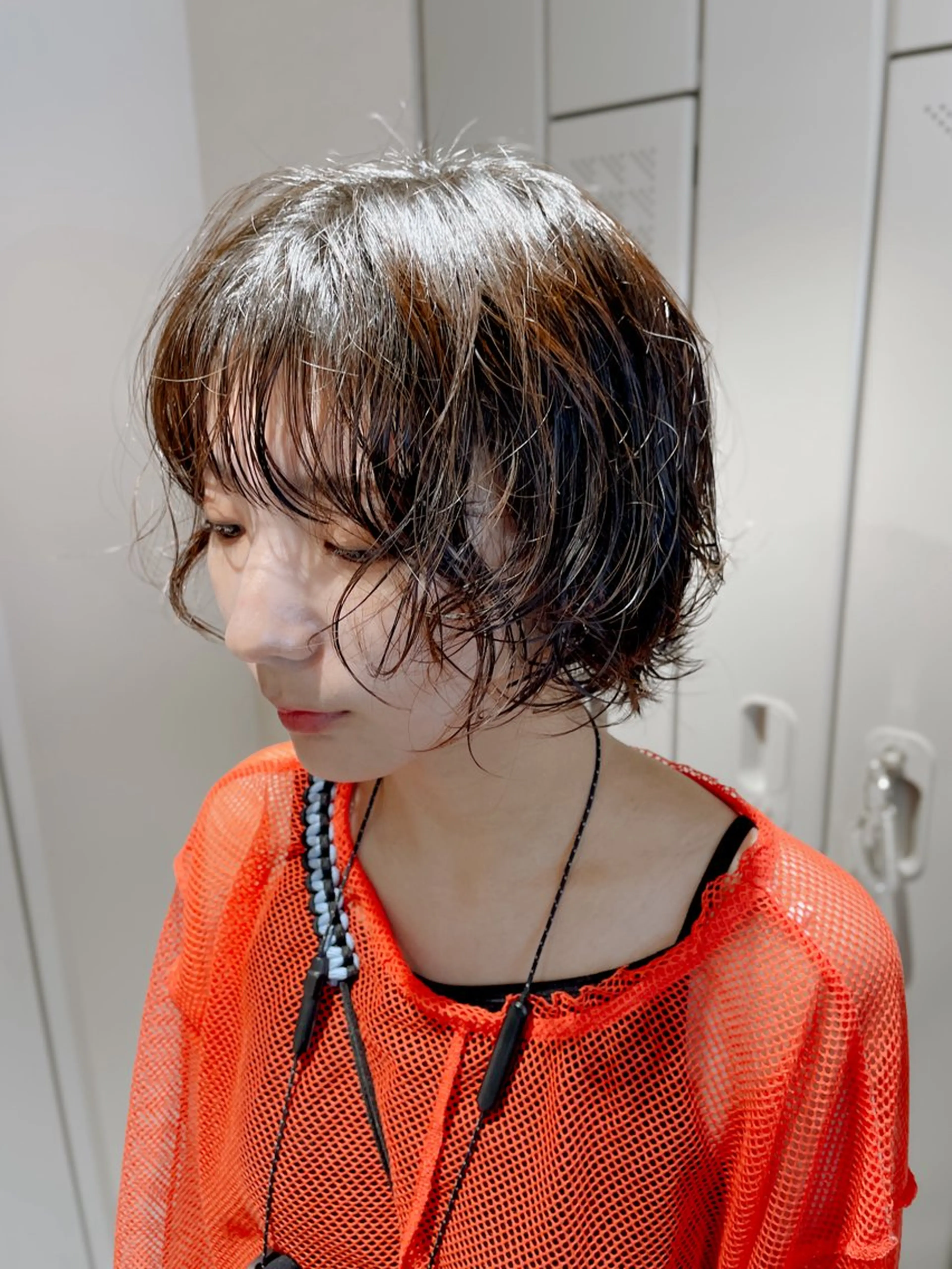 ショート パーマ Miyamoto Yasuchikaのヘアスタイル