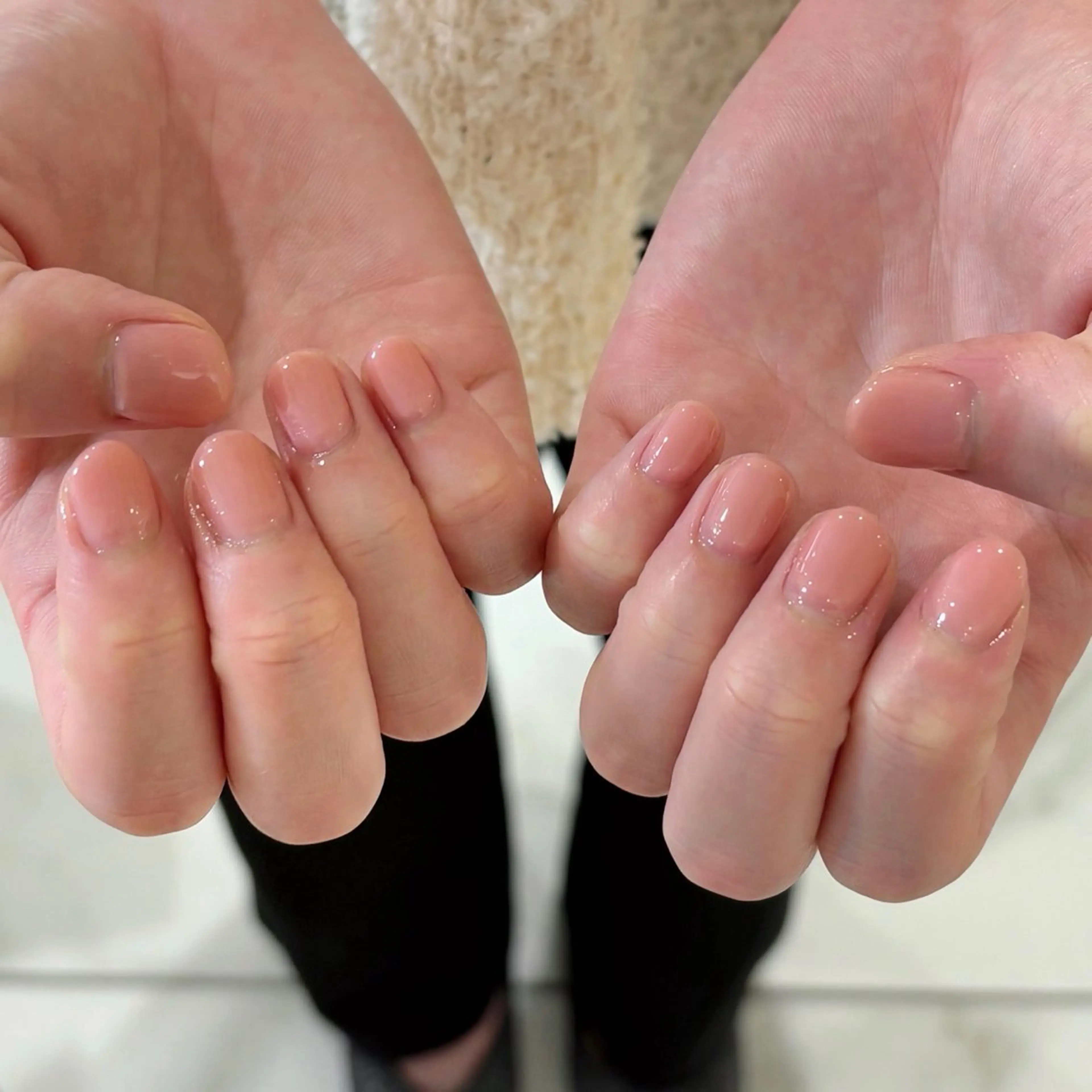 ネイル クリアネイル ハンドネイル 田口 莉紗⌇paragelのネイルデザイン