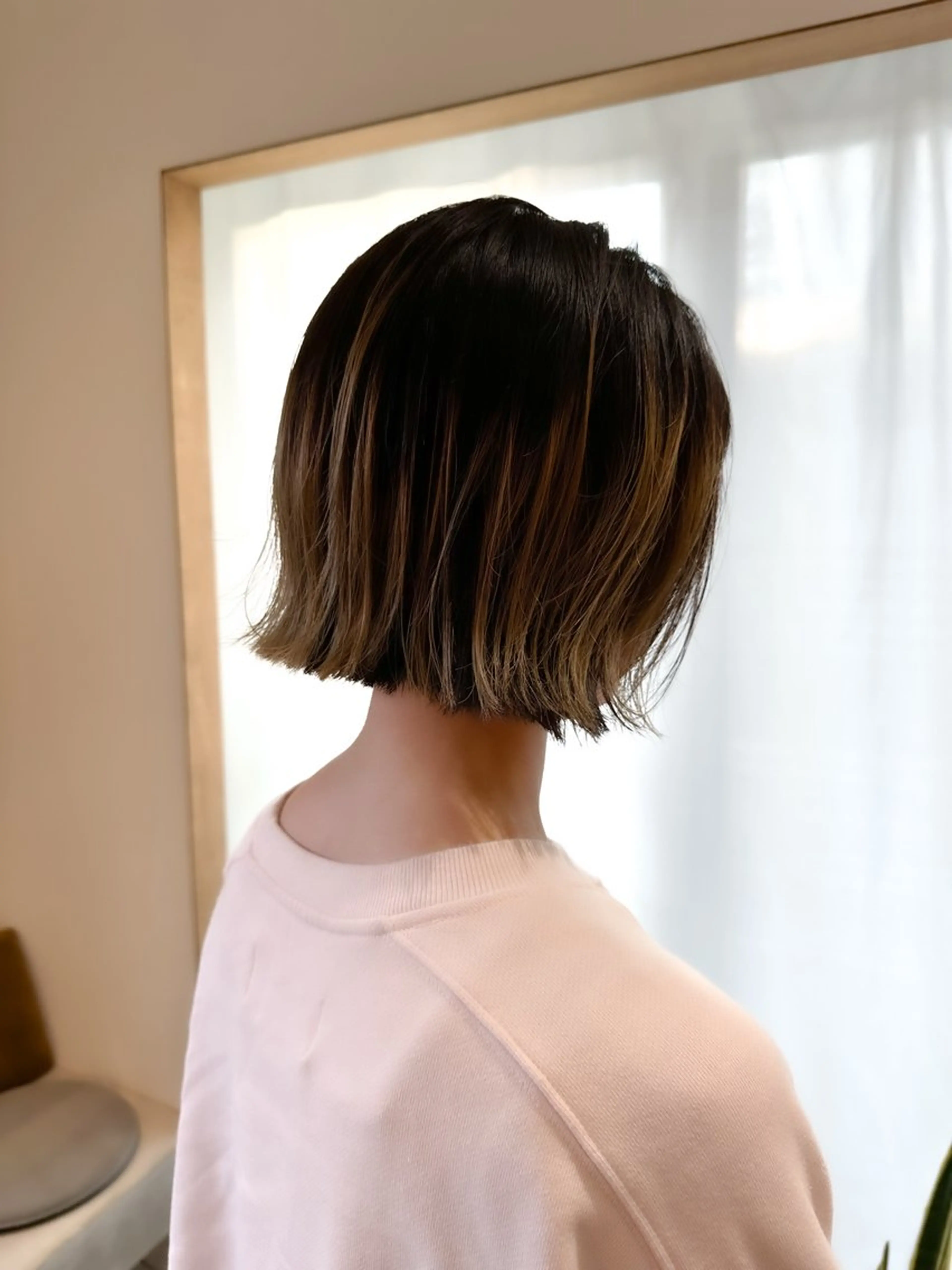 ミディアム ハイライト カット ヘアカラー トリートメント 大人ショート/鎌倉/ 似合わせ/不動のヘアスタイル