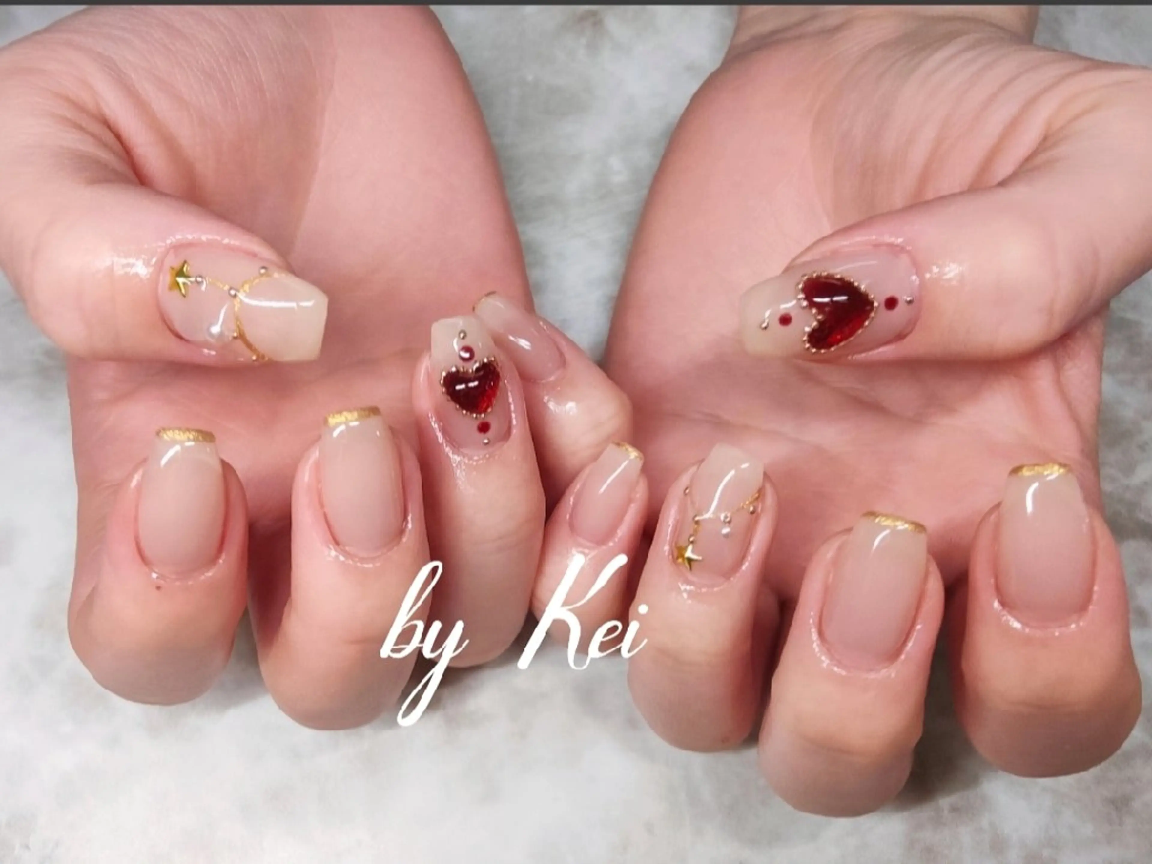 ネイル ハンドネイル 🎀 Kei 🎀のネイルデザイン