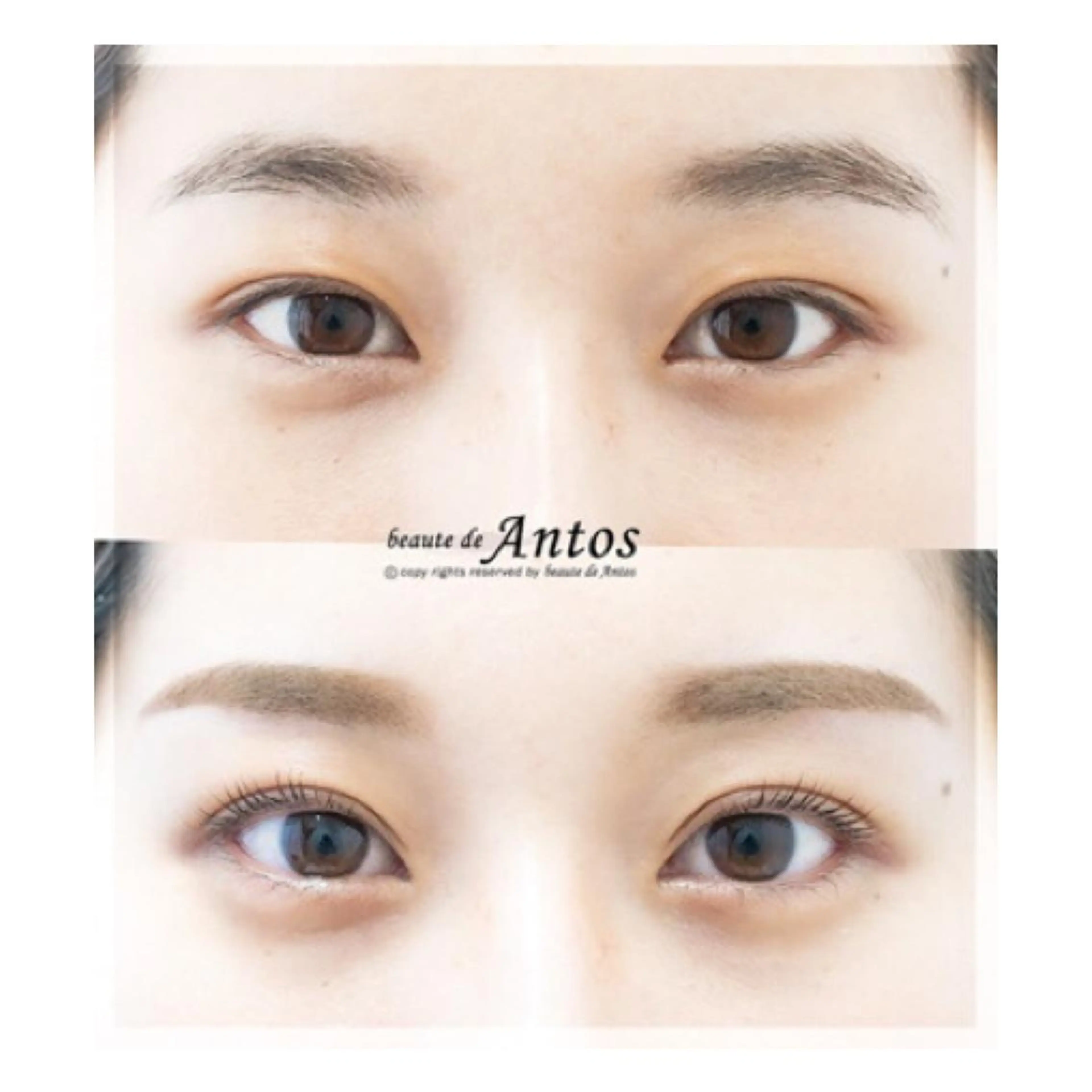 【新規モデル★眉毛WAX脱毛&長持ち上まつげパーマ】メイク付き💫 一重,濃眉,薄眉,眉なし,左右非対称等対応の写真