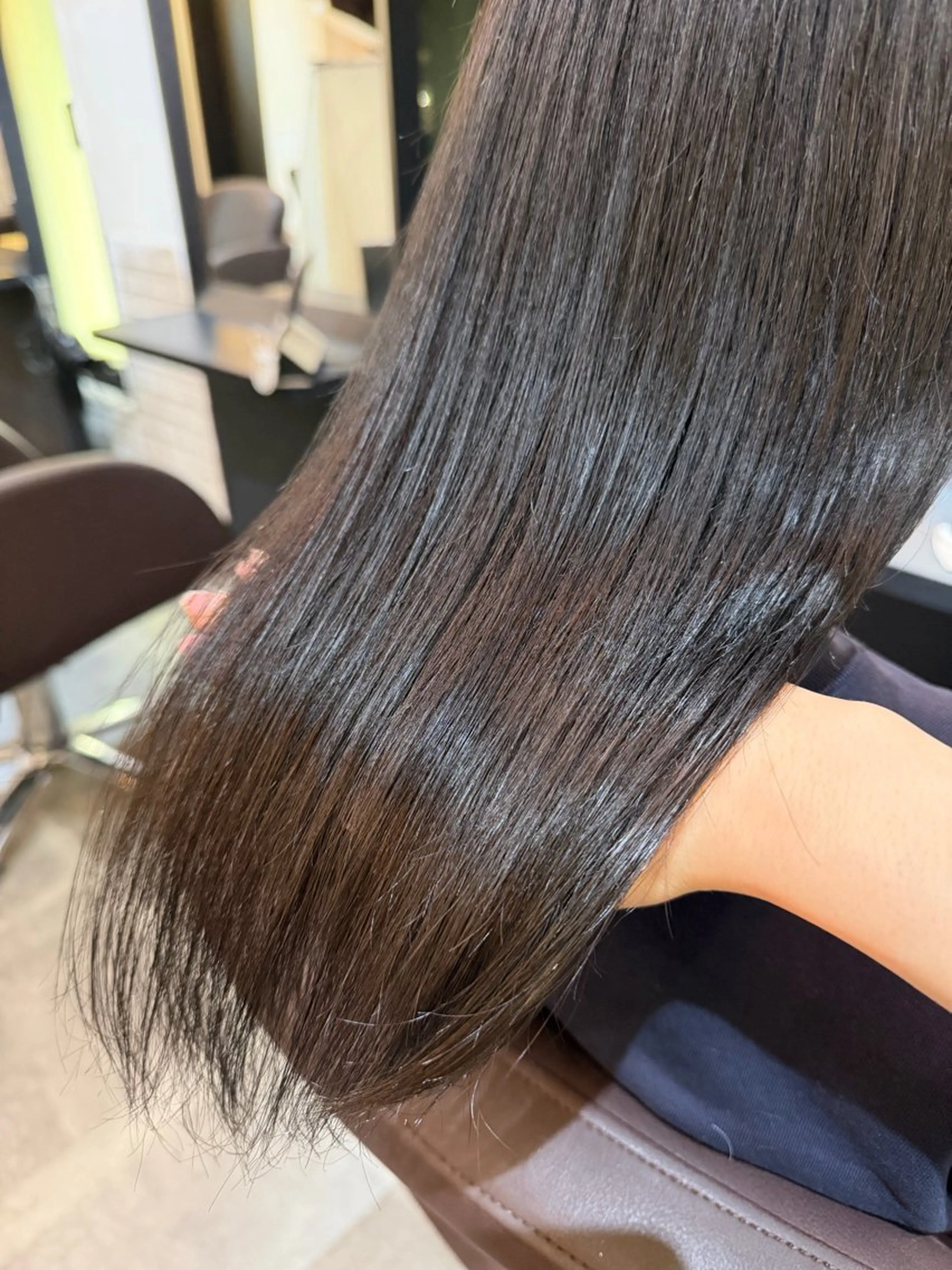 セミロング ヘアカラー 🍒レイヤー/暖色/ moe🍒のヘアスタイル