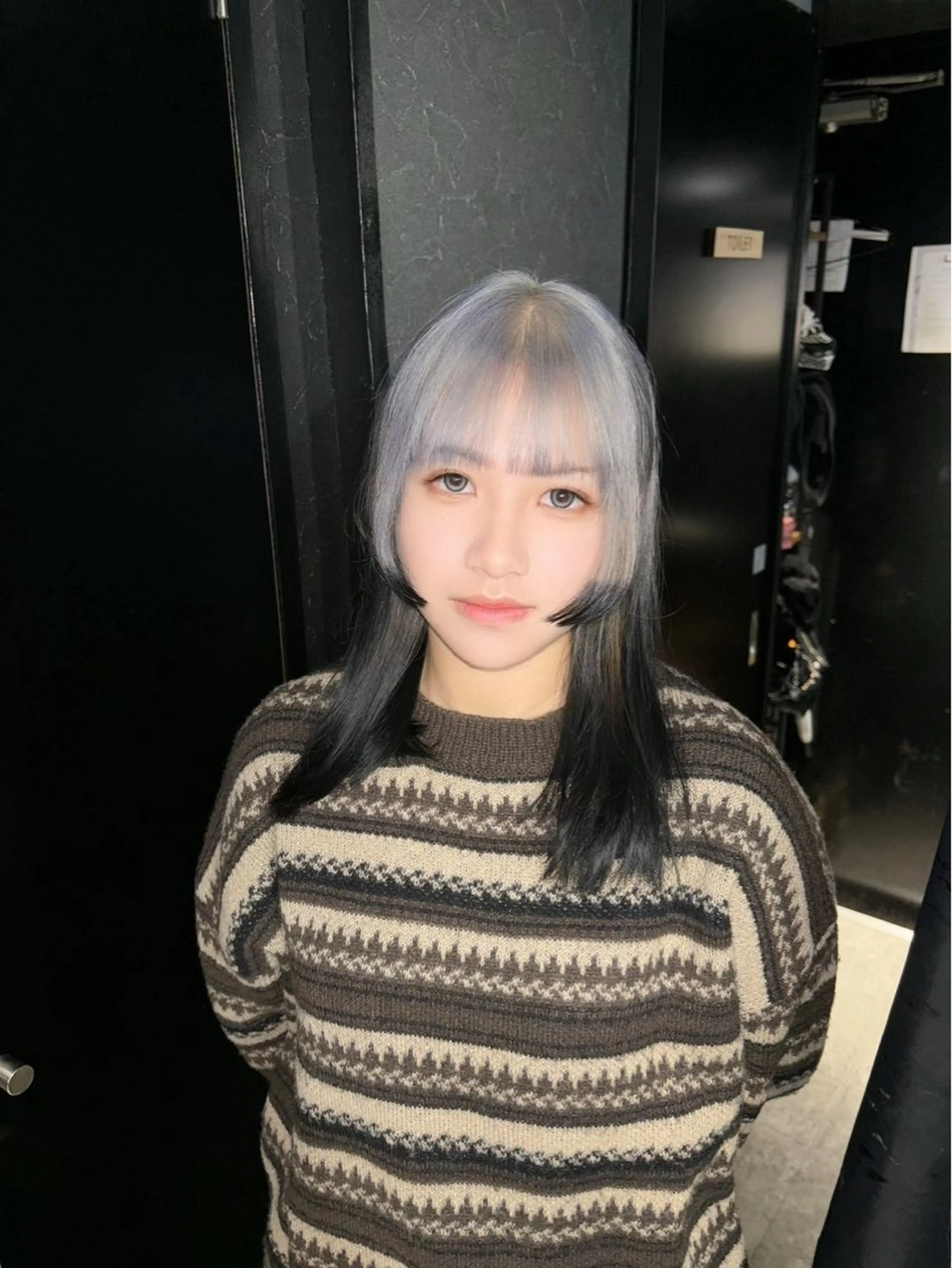 ロング カラー ももか bAteAuのヘアスタイル