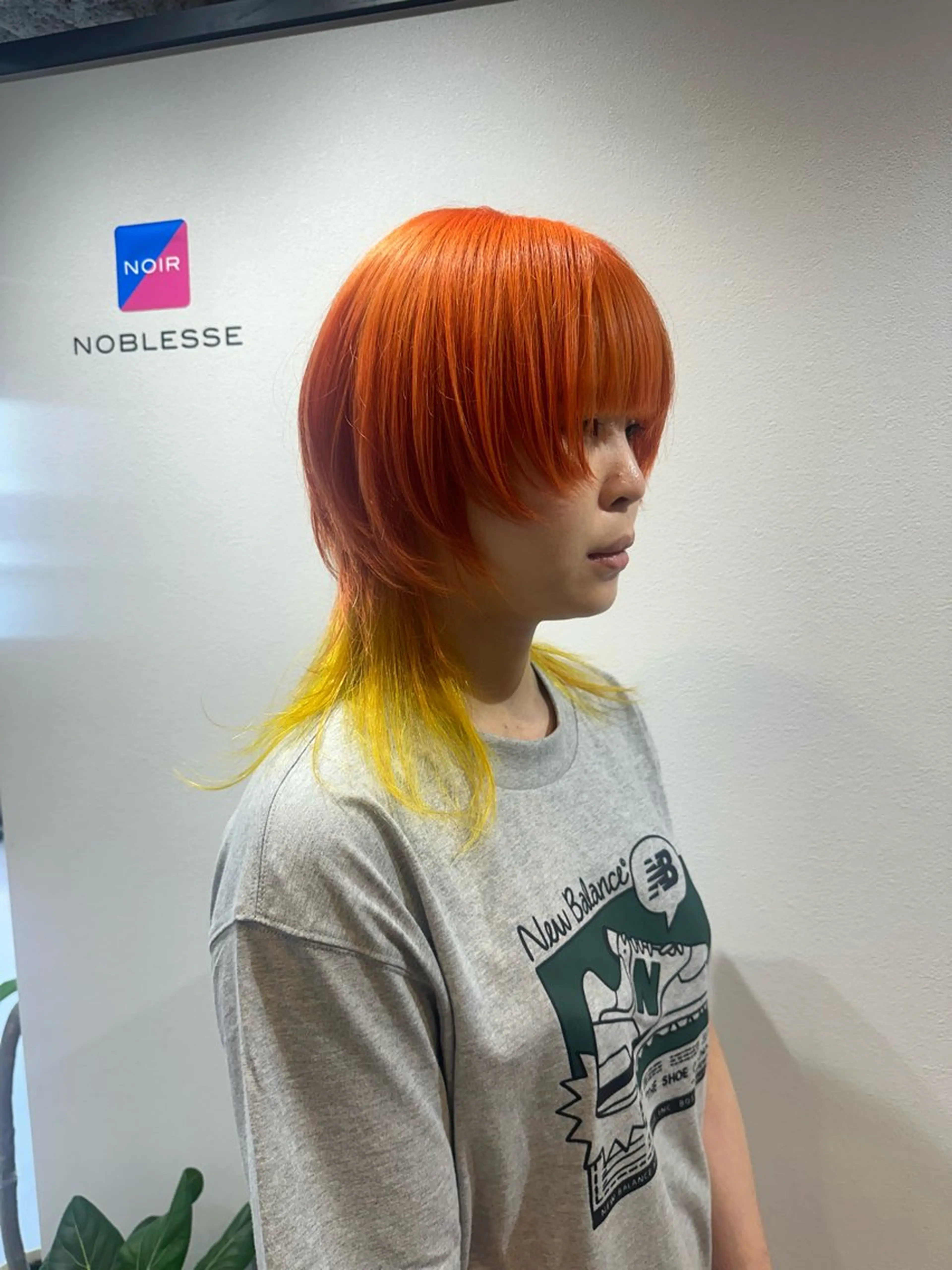 ロング ウルフカット カット ユナ🎀レイヤー /韓国/ハイトーンのヘアスタイル