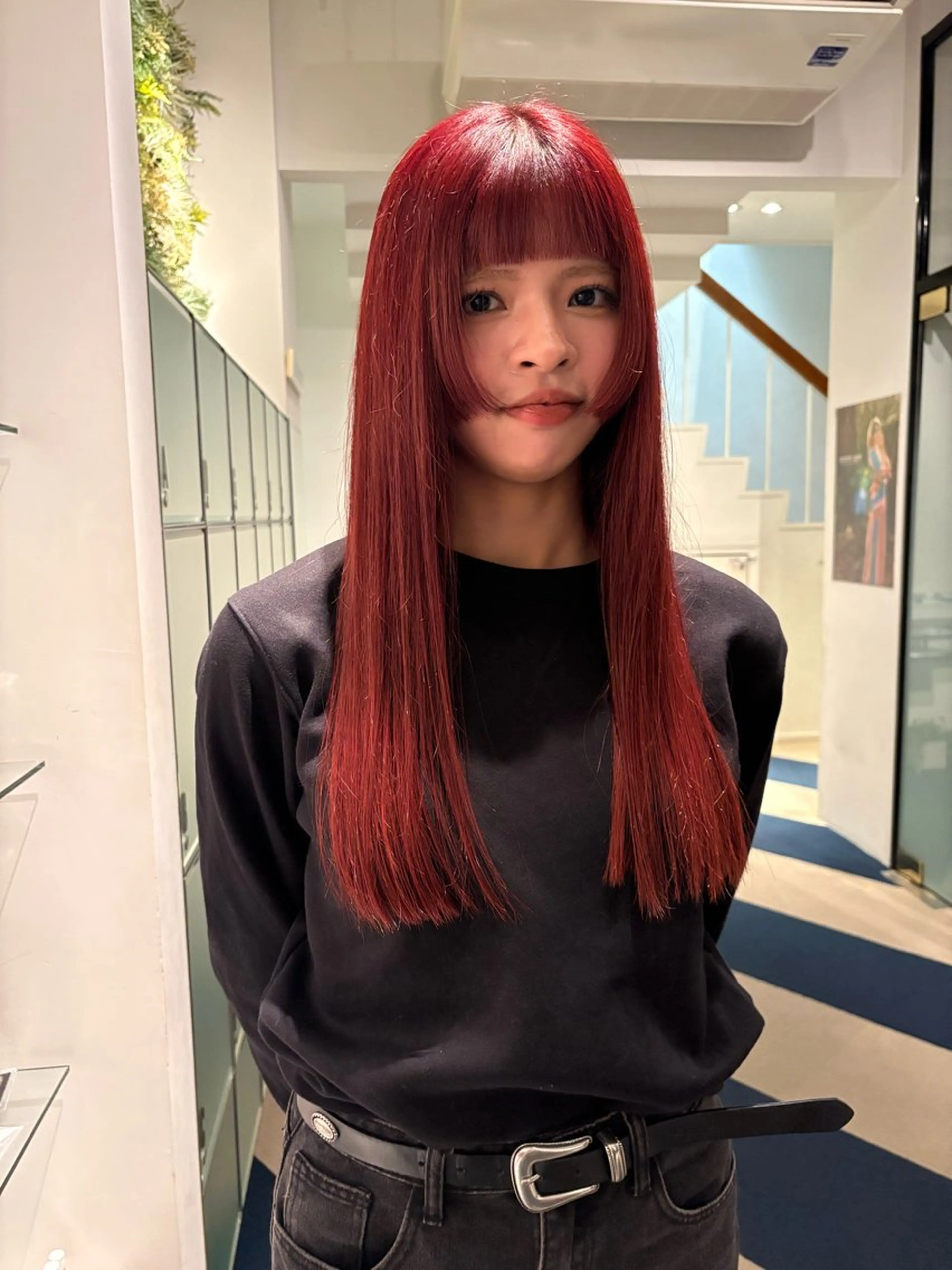 ロング カラー La Pensee/ カスヤリクのヘアスタイル