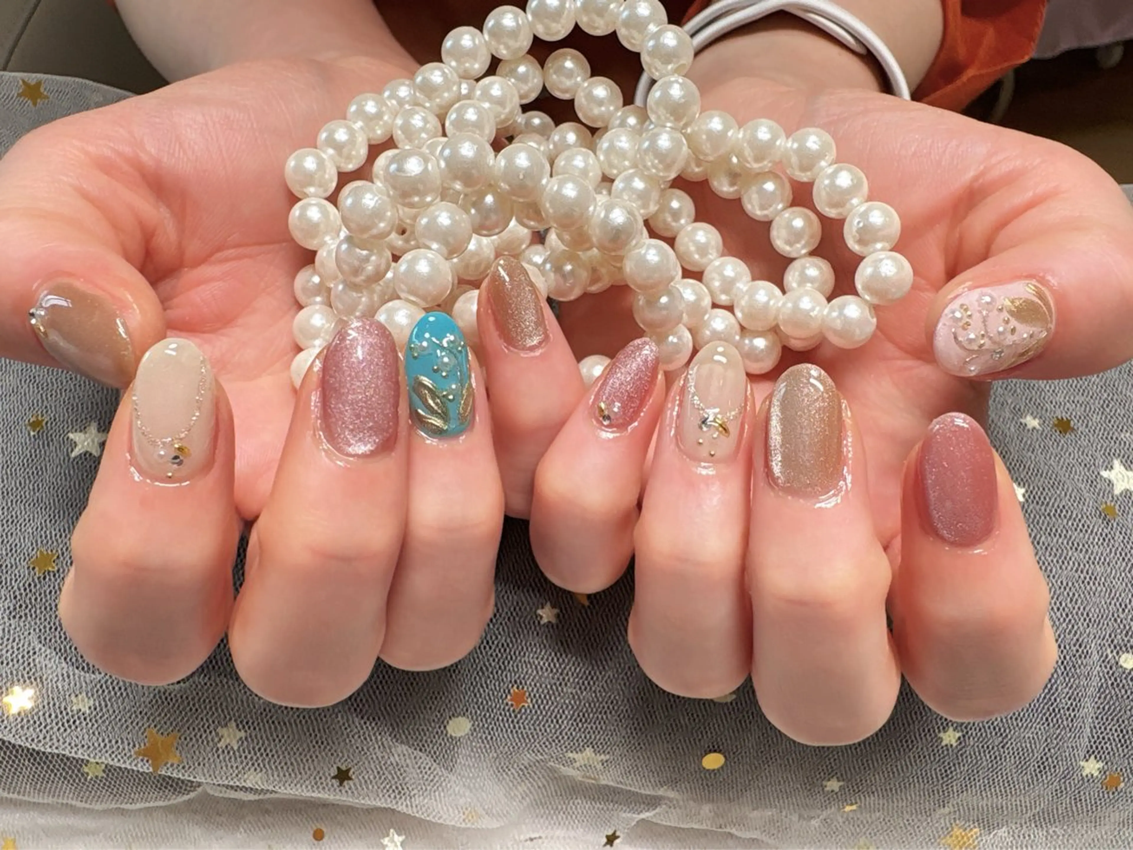 ネイル ハンドネイル ハンドケア 小岩 Saraのネイルデザイン