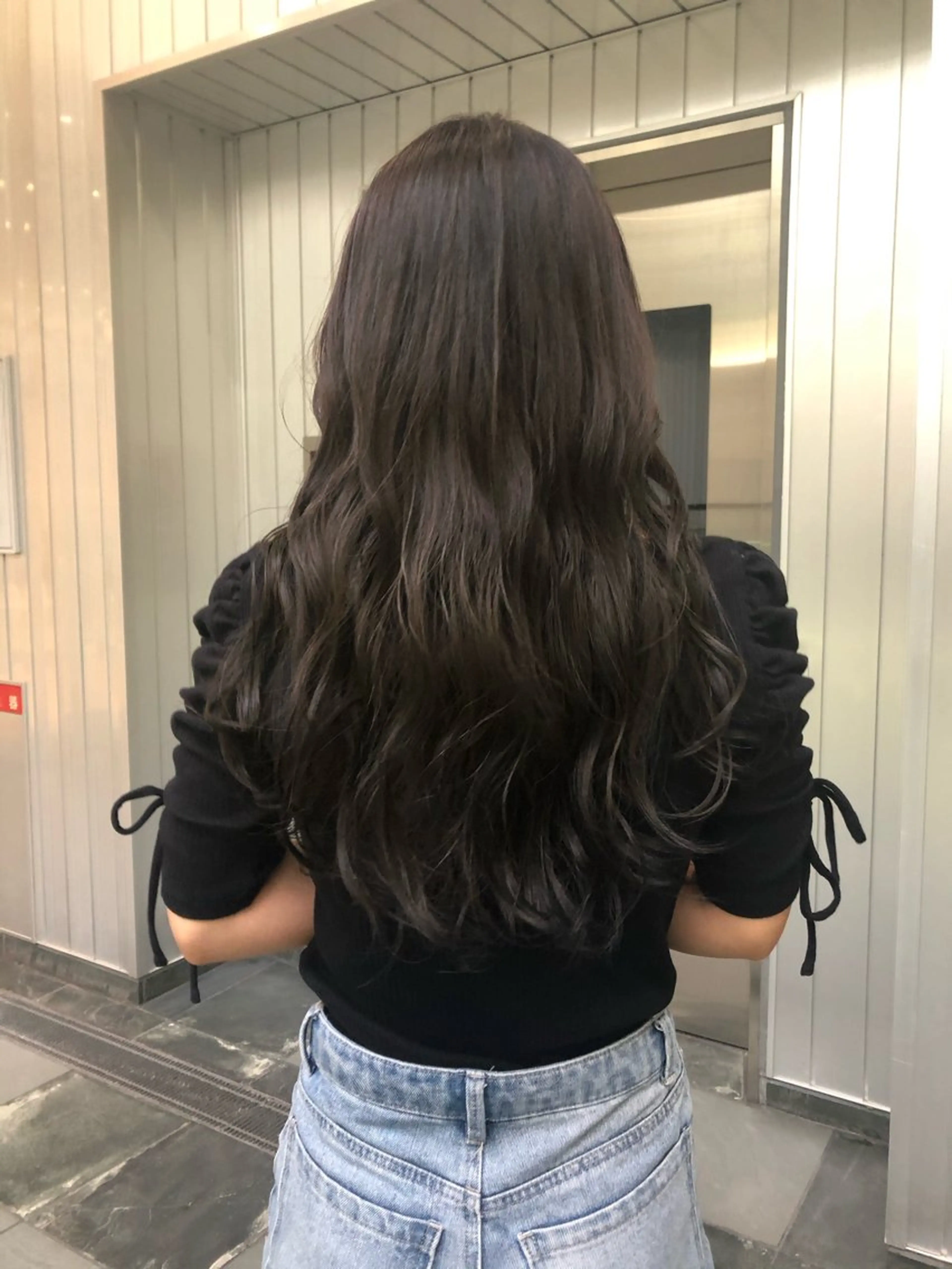 初回カット & ワンカラーの写真