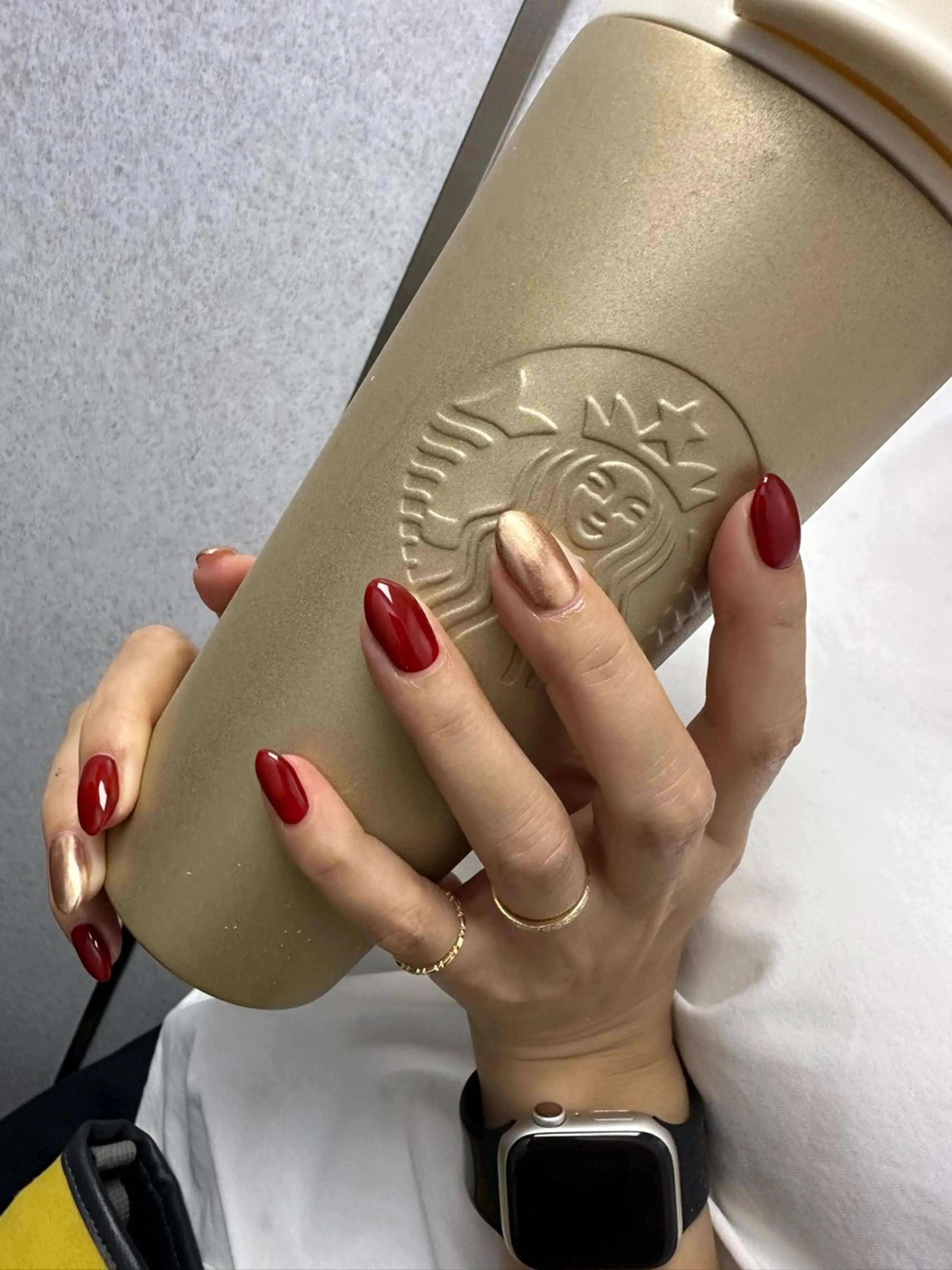 ネイル ミラーネイル amu nail. RINAのネイルデザイン