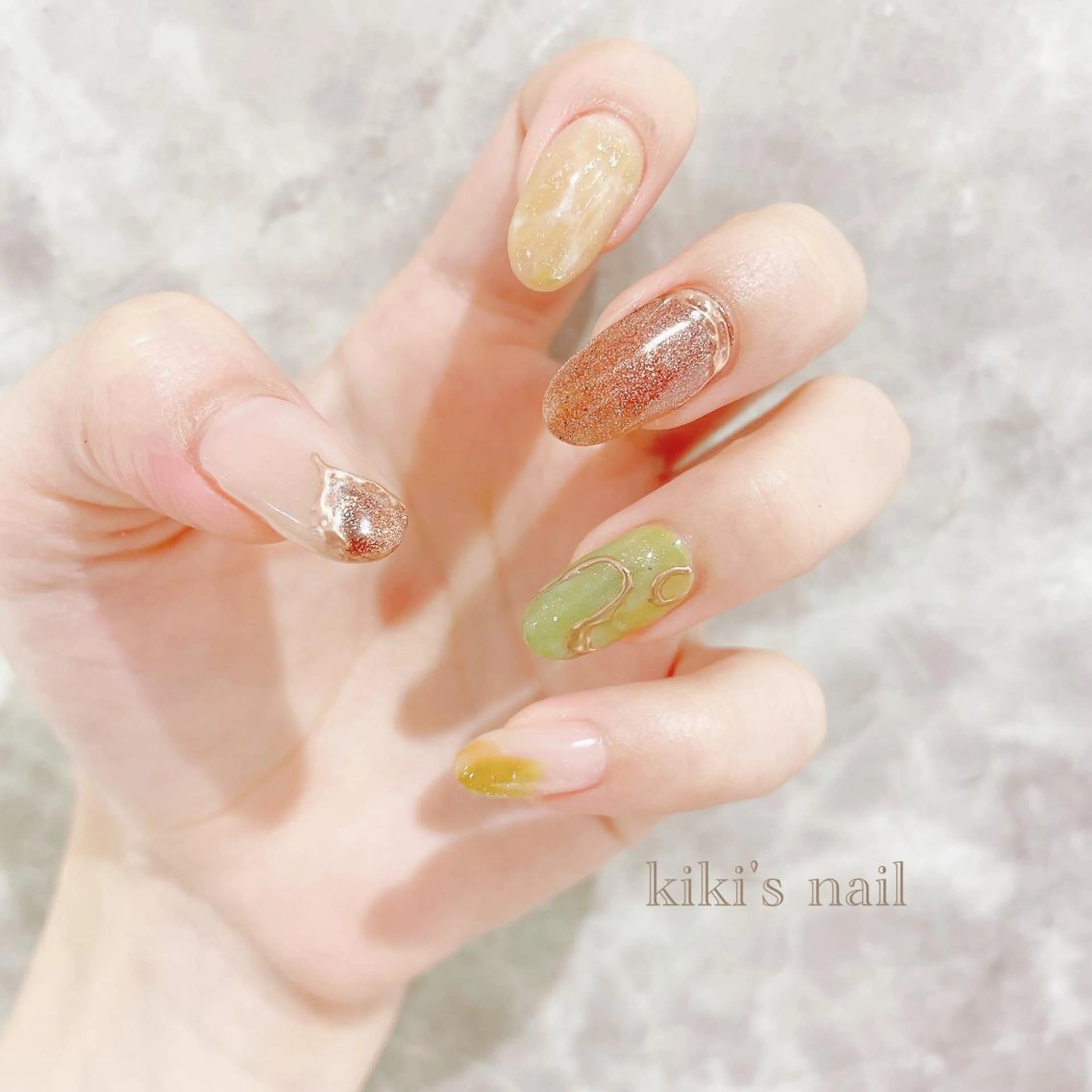 ネイル ニュアンスネイル Liora所属・nail mnのネイルデザイン