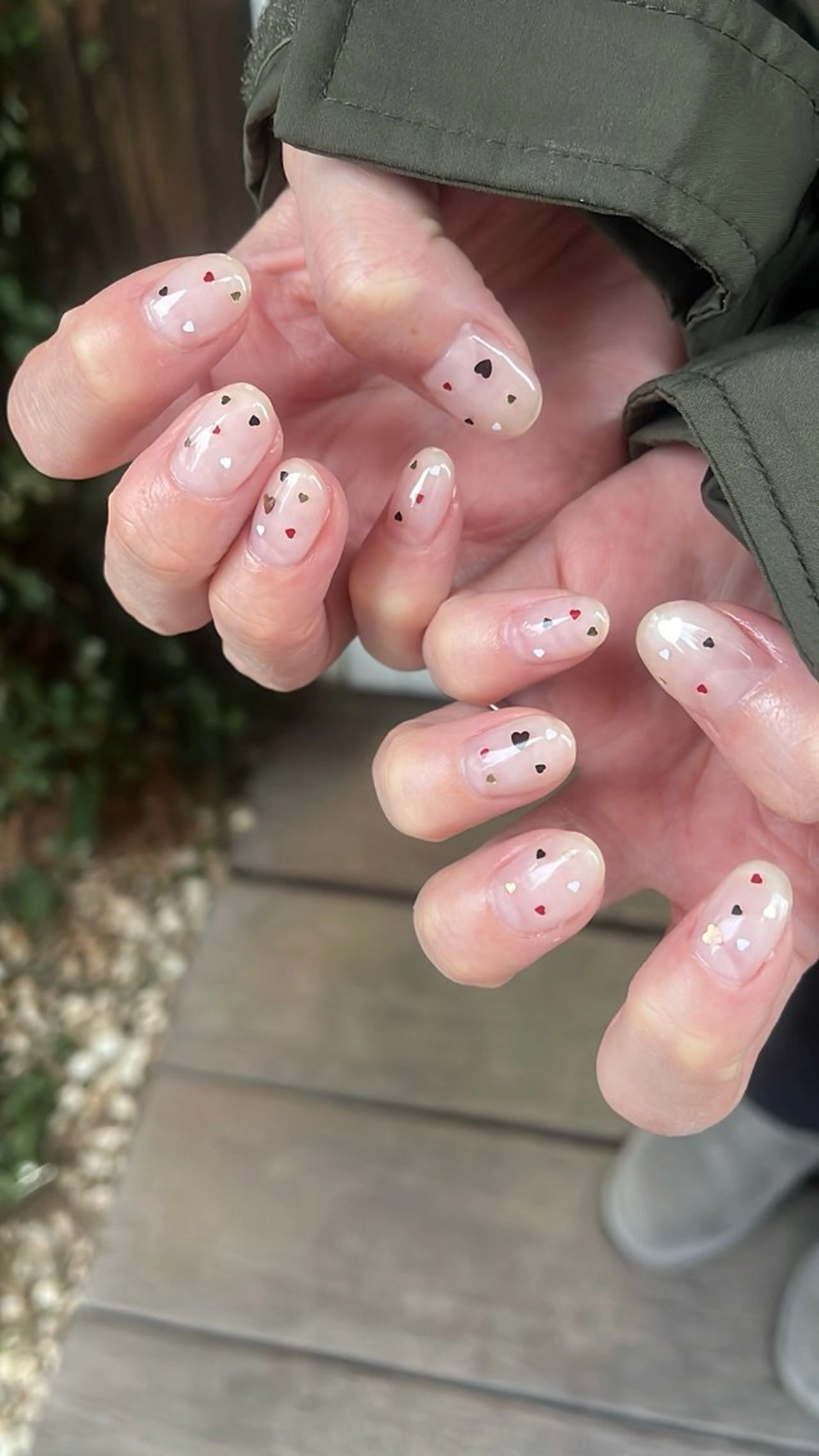 ネイル クリアネイル ジェルネイル 氷ネイル・うるうるネイル ニュアンスネイル シンプルネイル ハンドネイル SAKU  nail[サクネイル]所属・SAKU nail 作島茜のネイルデザイン
