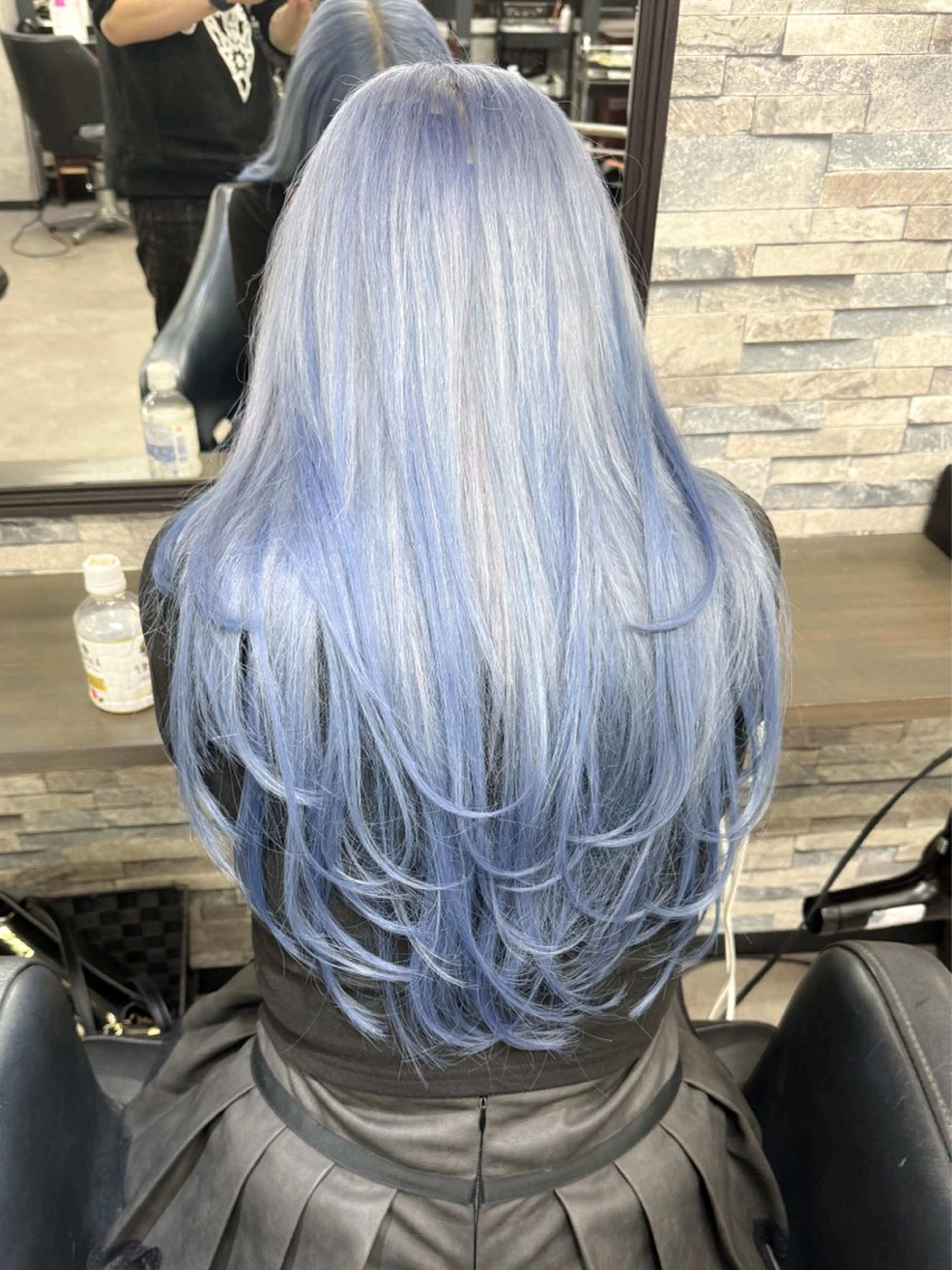 ロング カラー カット ヘアカラー トリートメント エクステ ハイトーンエクステ 🎩カズキ🎩のヘアスタイル