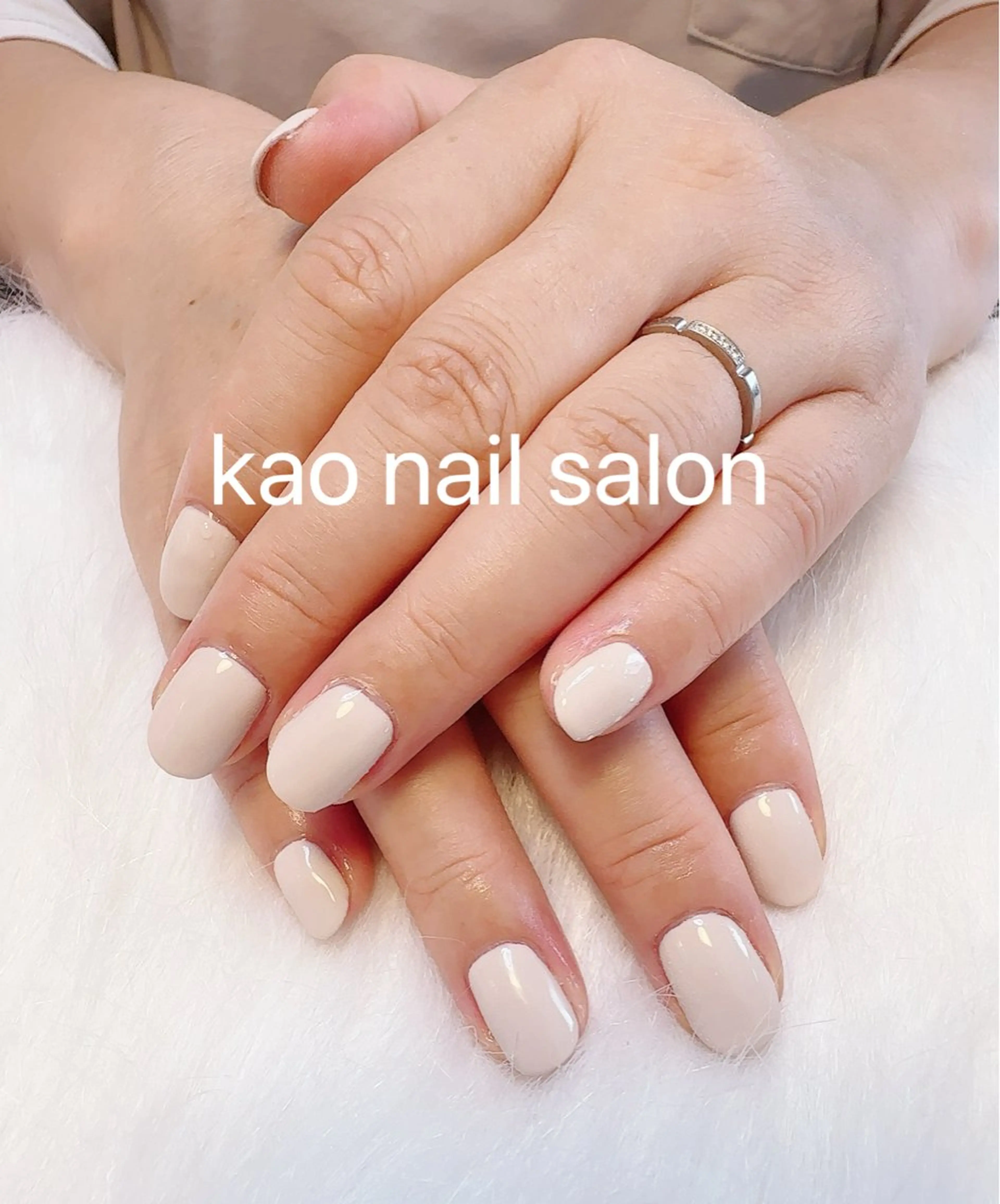 ネイル ハンドネイル kao nail マグネット/長さだしのネイルデザイン