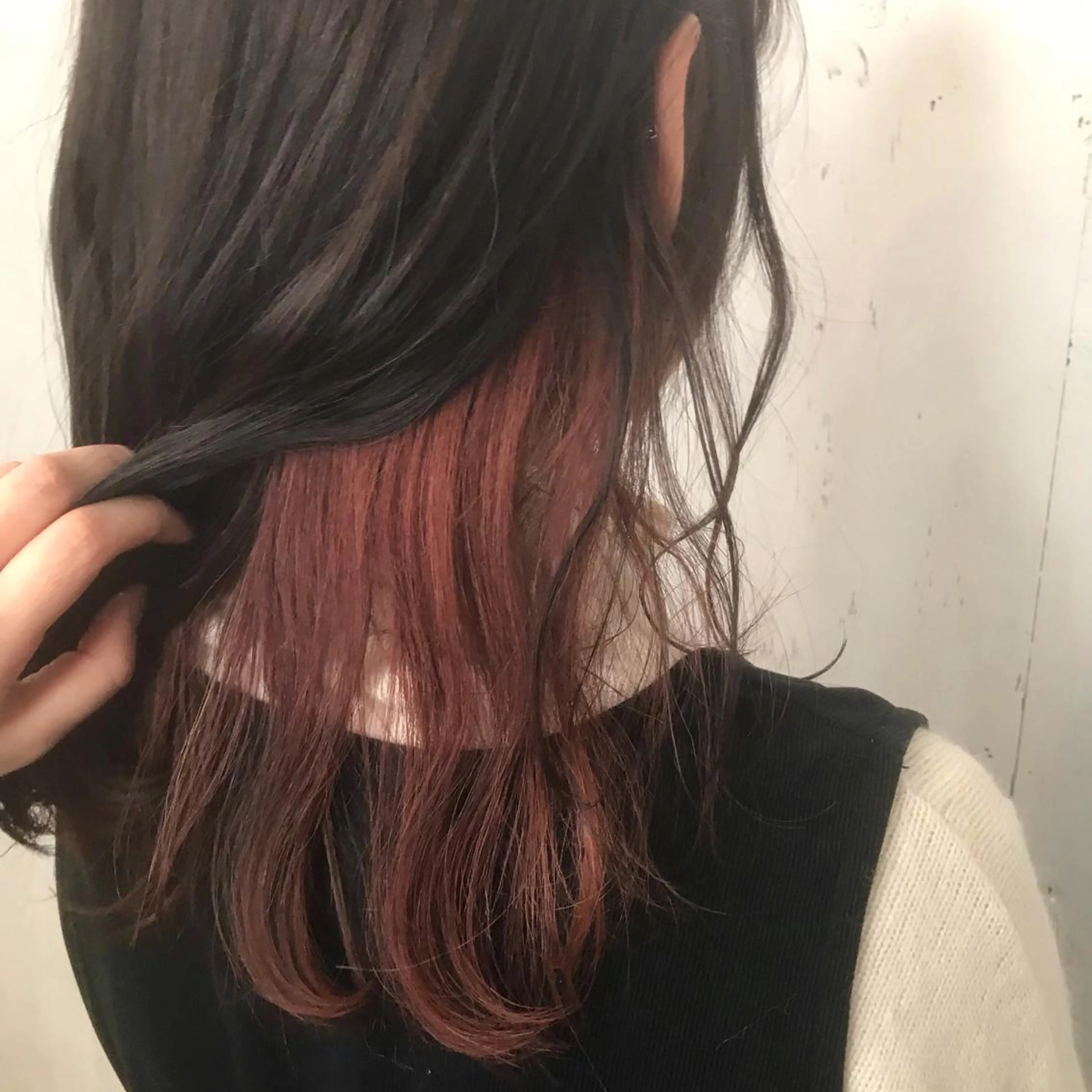 ミディアム カラー 🪭risa 暖色/レイヤー🪭のヘアスタイル