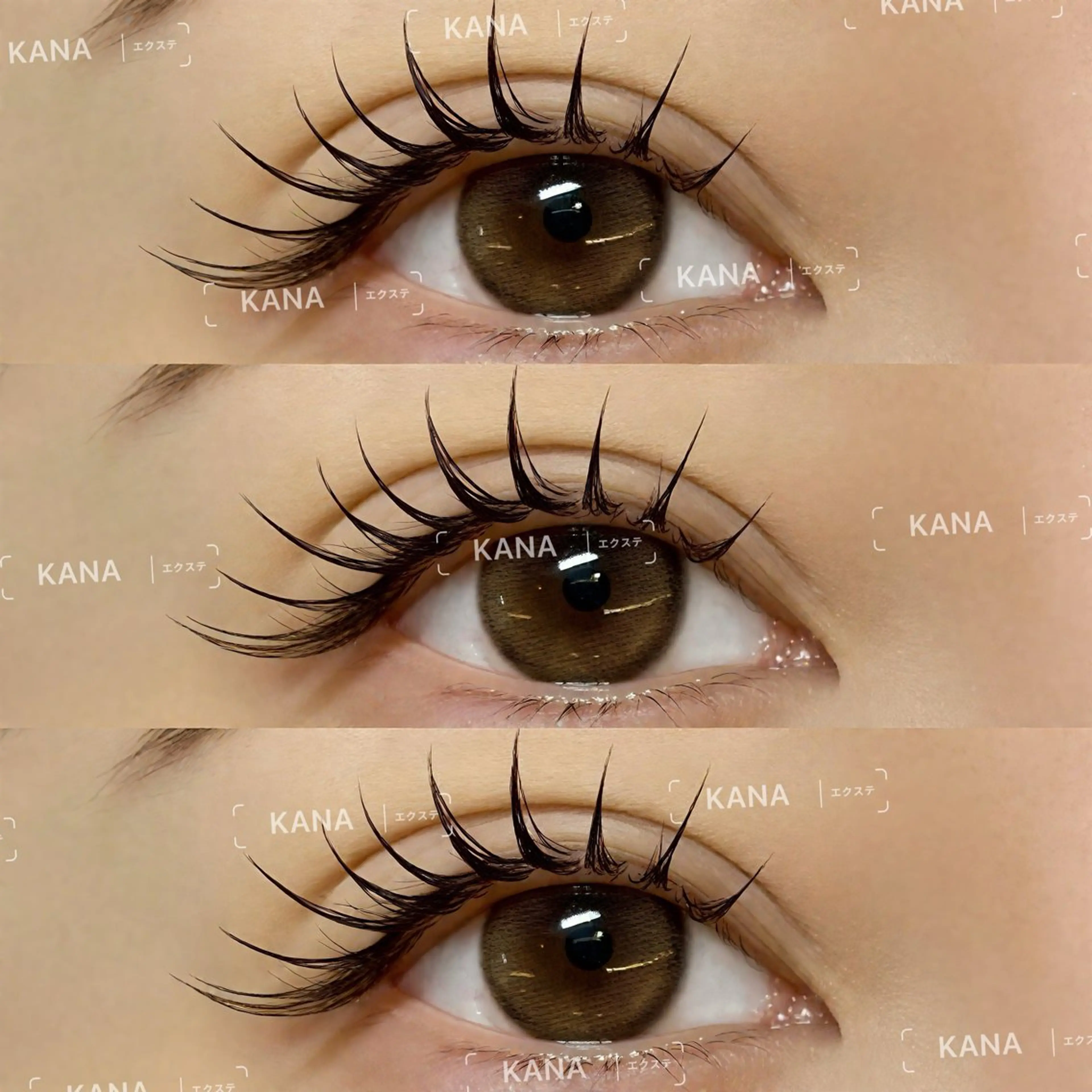 マツエク・マツパ 神田 佳奈のマツエク・マツパデザイン