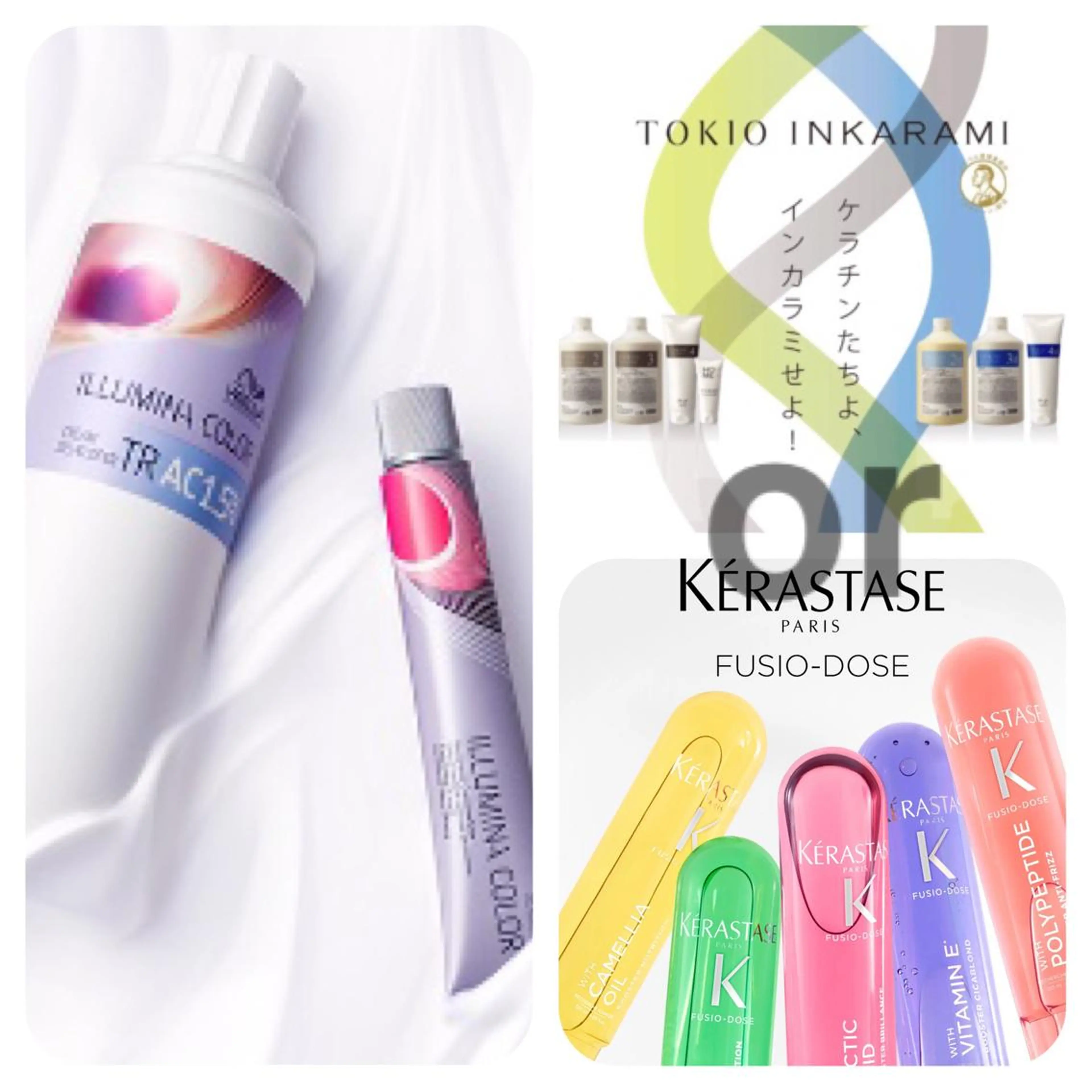 イルミナカラー(フル)＋TOKIO✨ or ケラスターゼ🌈カクテルトリートメント✨の写真