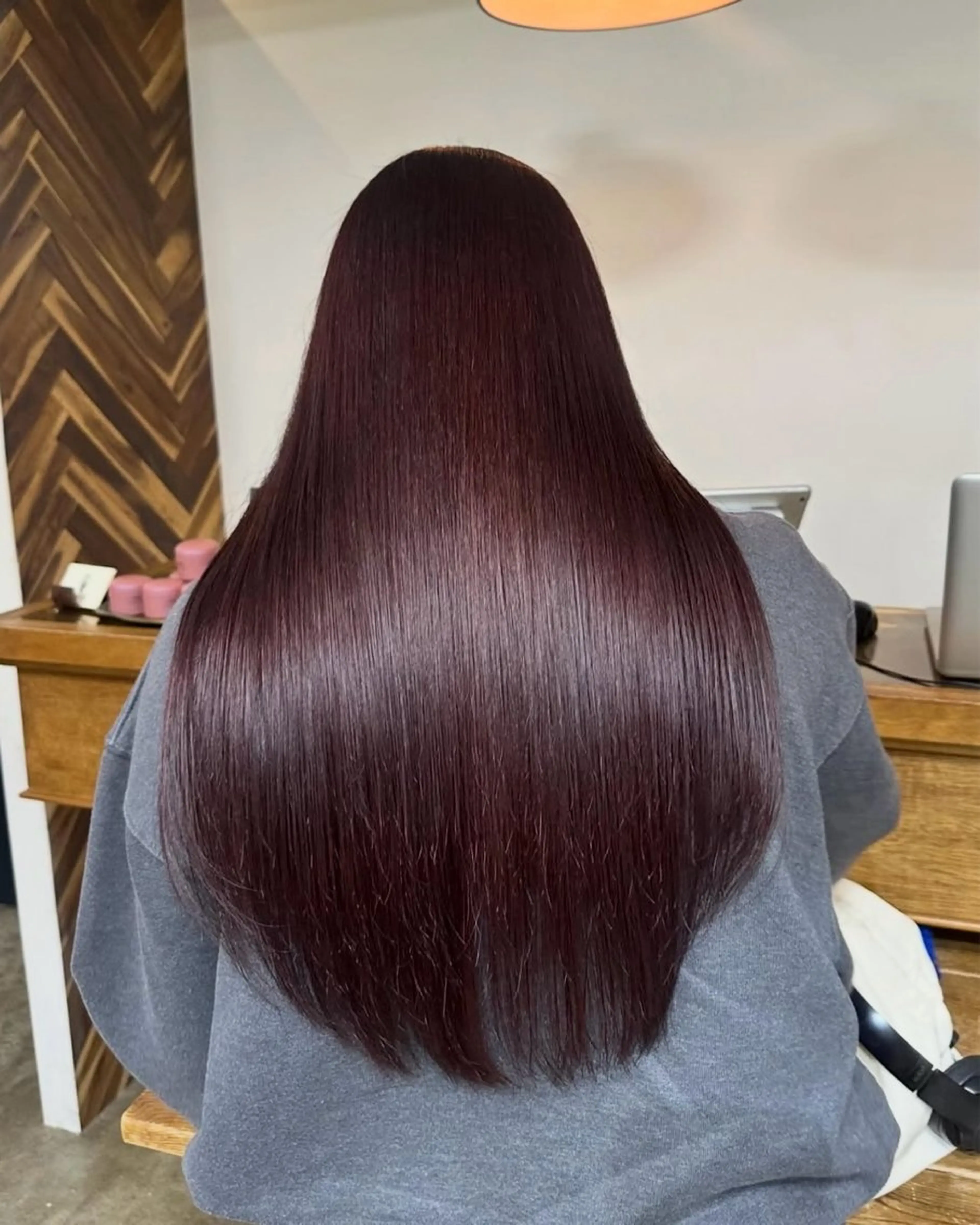 ロング トリートメント 酸熱トリートメント カット ヘアカラー トリートメント NAGISA 🎀透明感カラー🎀のヘアスタイル