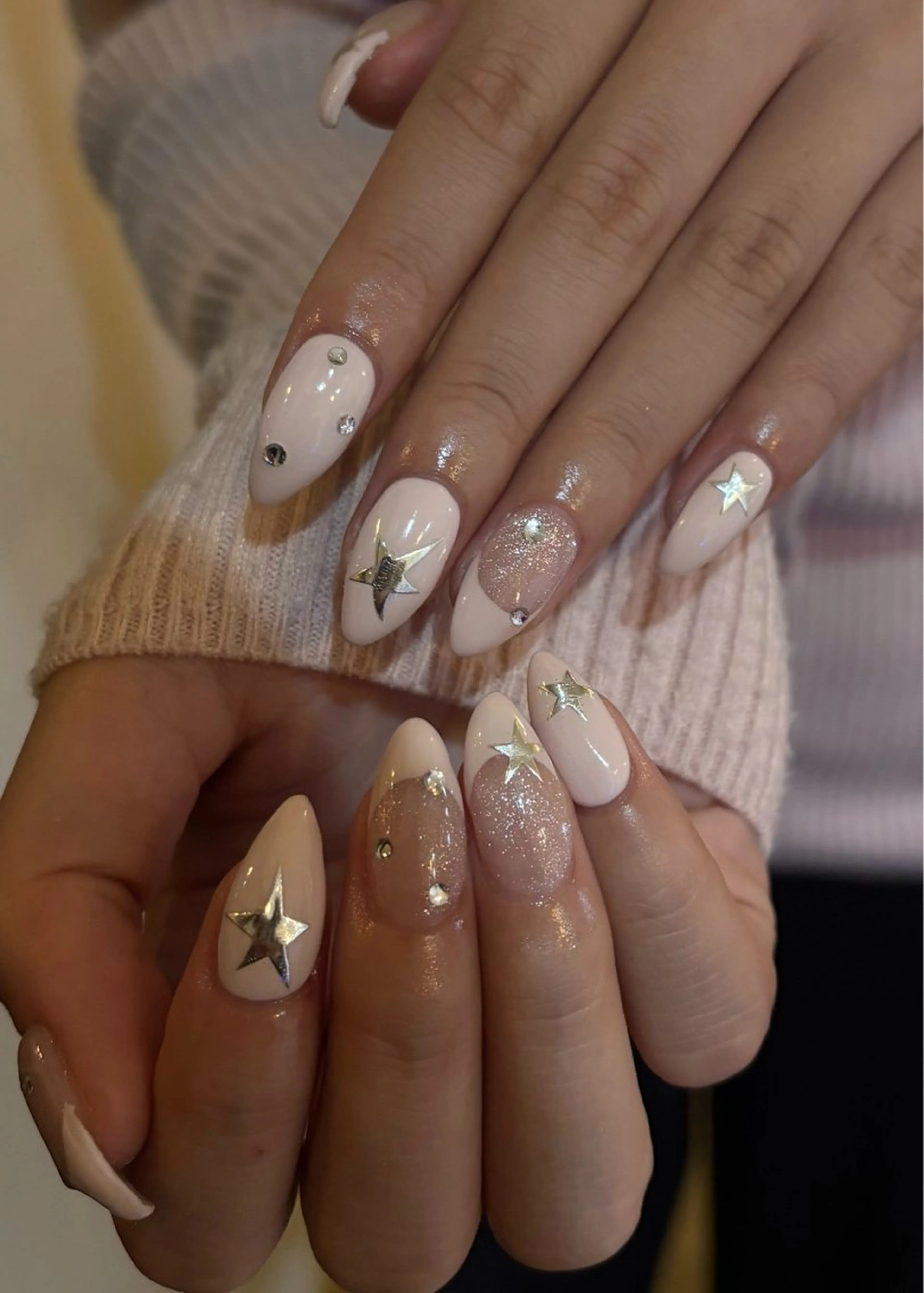 ネイル ジェルネイル パラジェル パステルネイル ワンホンネイル ハンドネイル EmaNail肥後橋店所属・EmaNail 肥後橋店🤍YURIのネイルデザイン