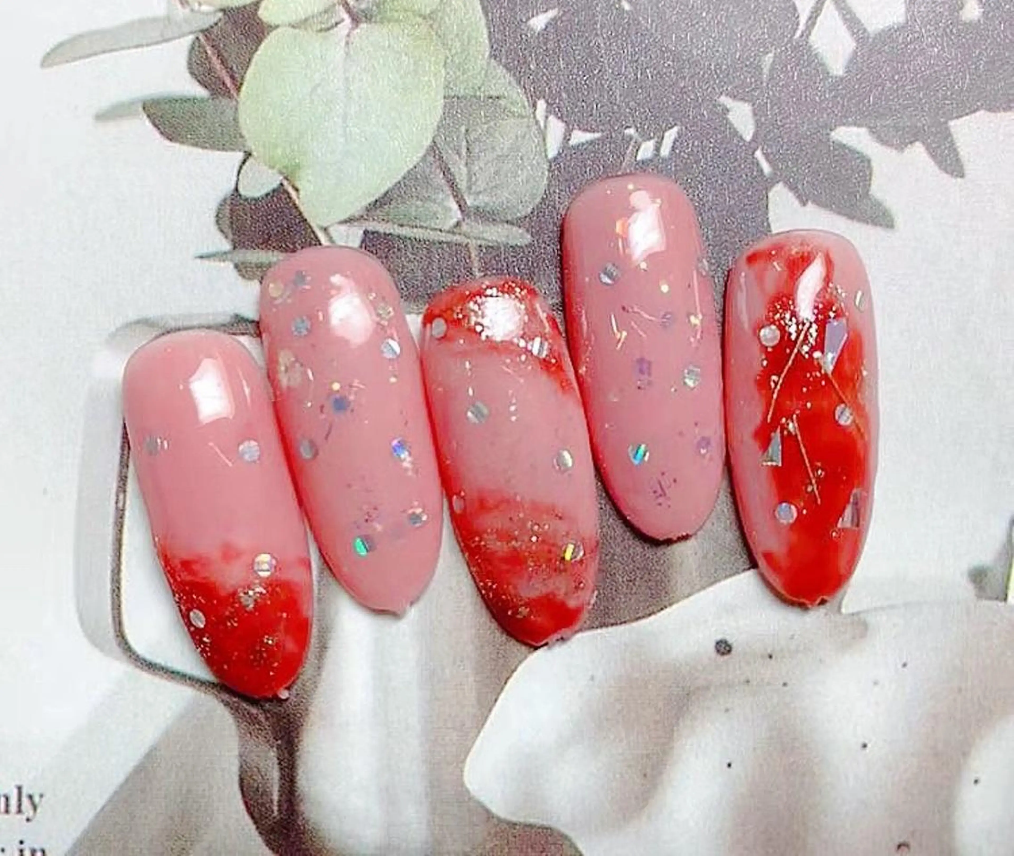 ネイル AB マツエクネイルサロンのネイルデザイン