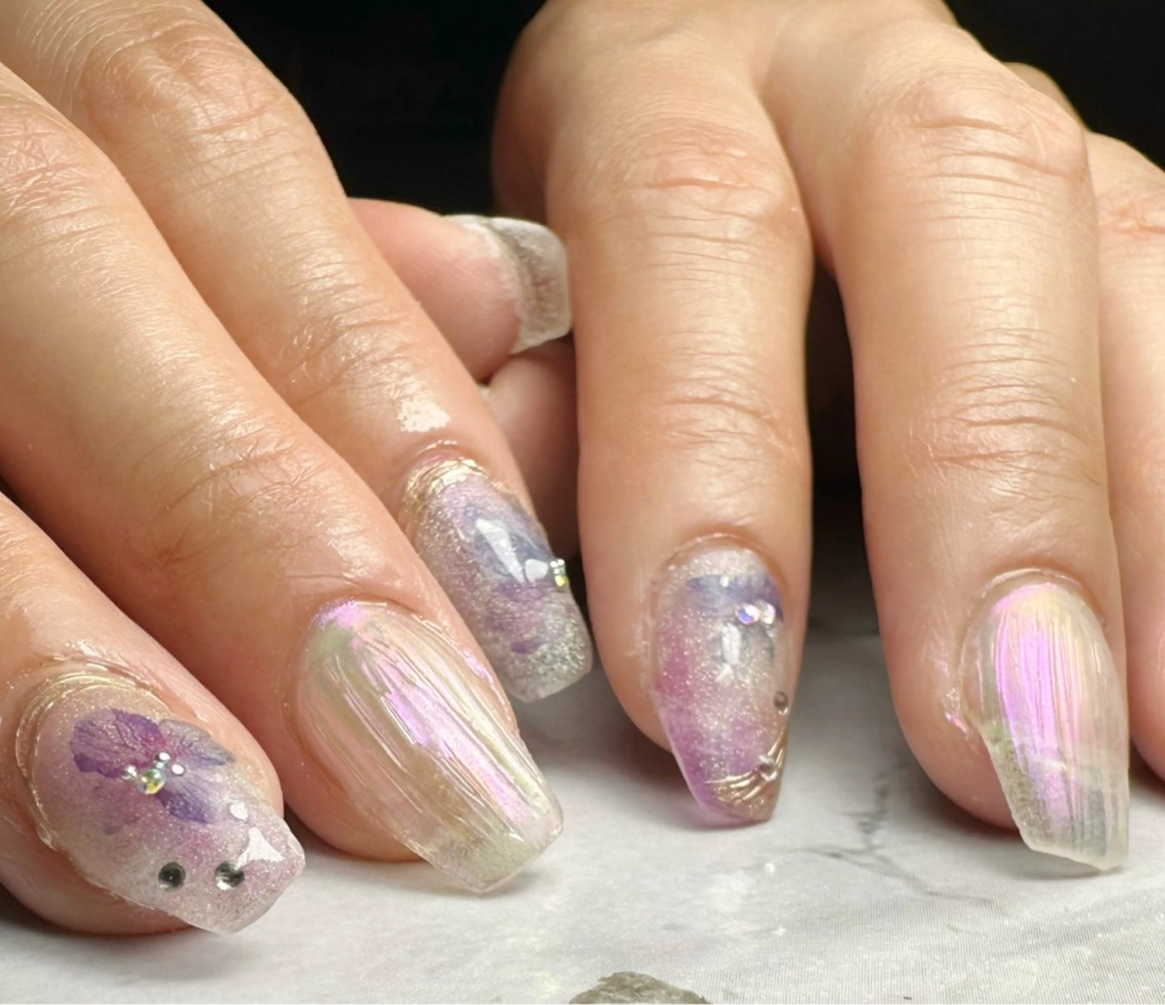 ネイル 新山 聖のネイルデザイン