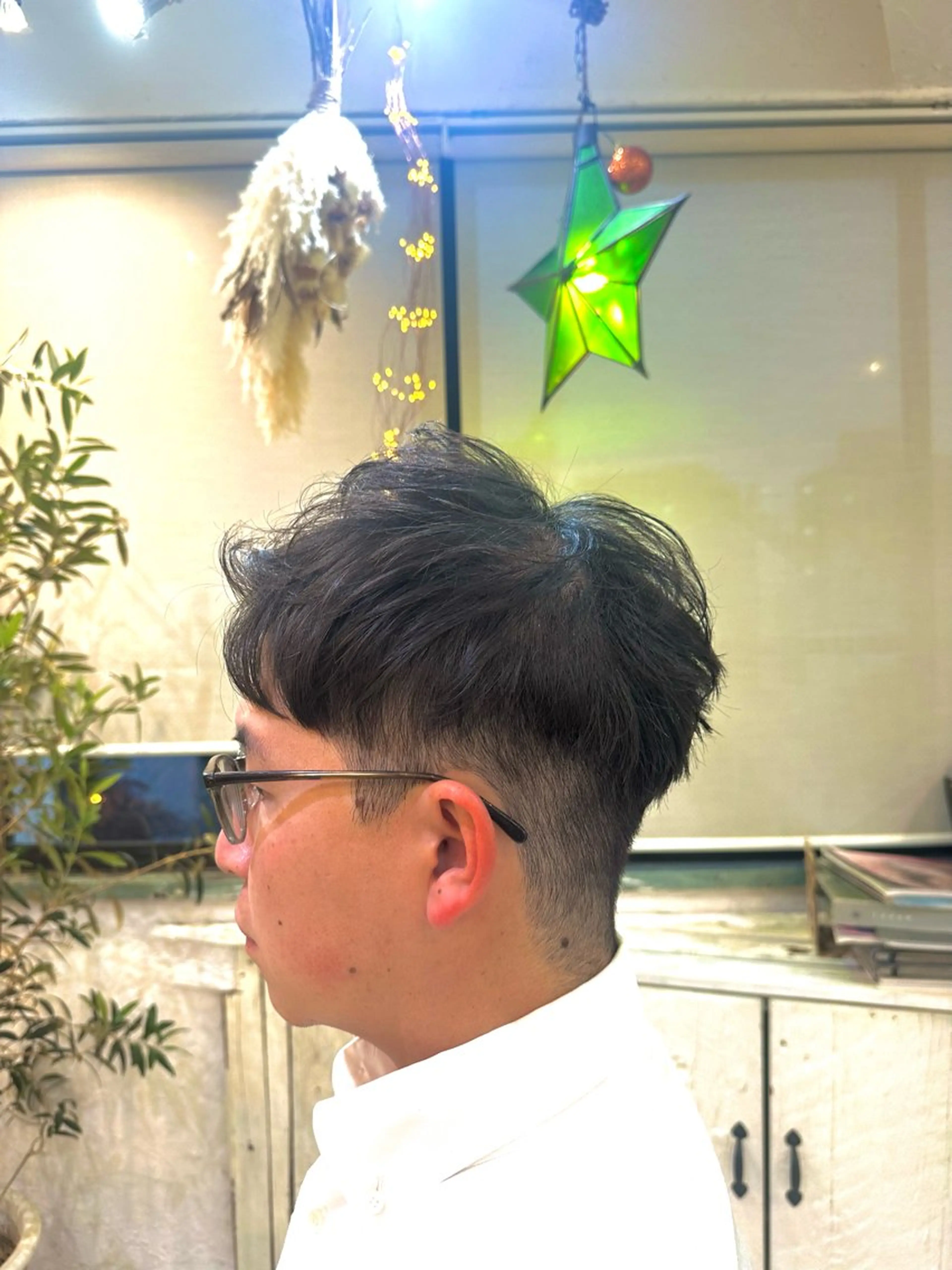 メンズ スパイキー/ ピンパーマ/緑川雄也のヘアスタイル