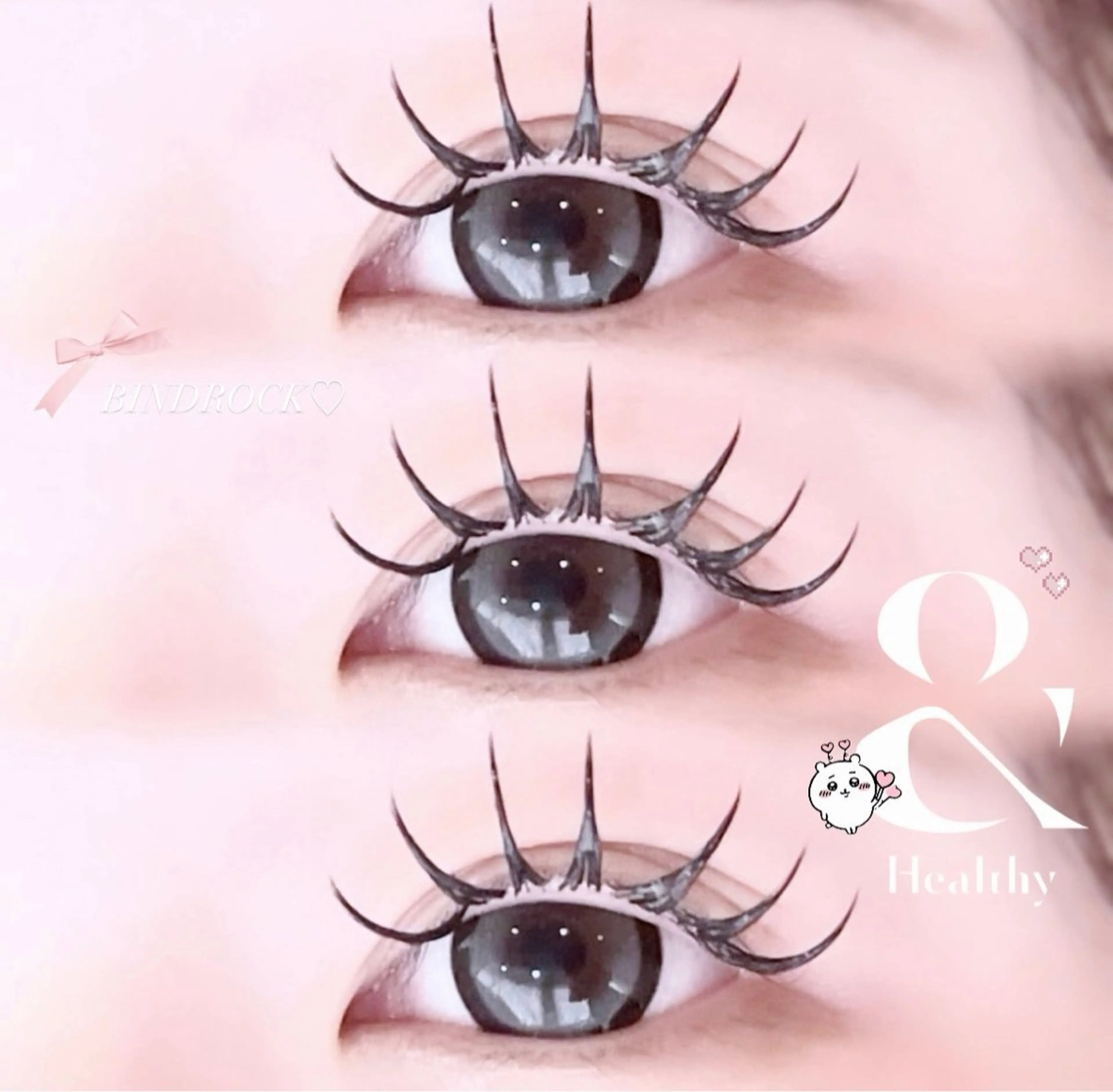 マツエク・マツパ バインドロック 束感まつ毛 マツエク 🎀millie ainee♡田畑🎀のマツエク・マツパデザイン