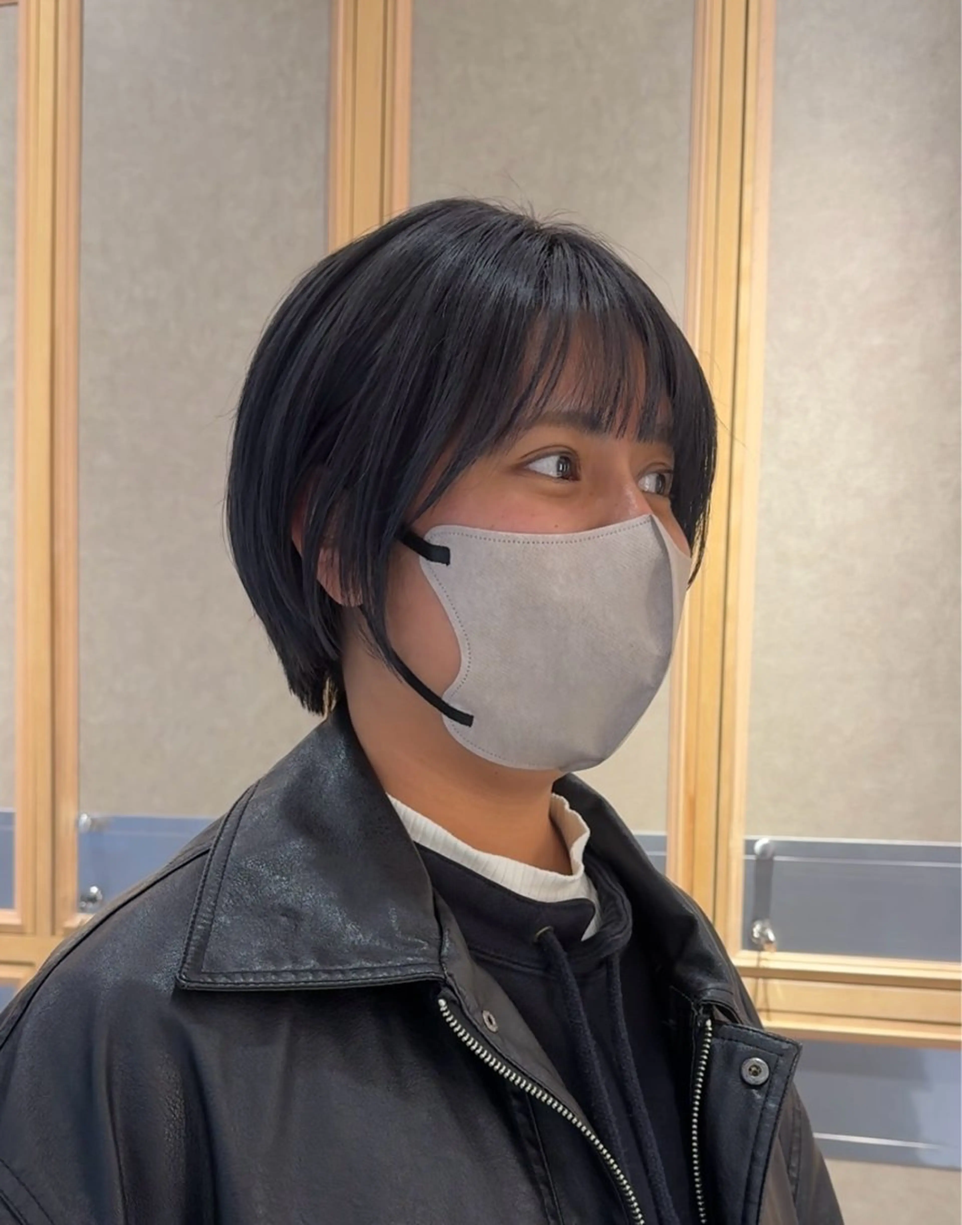 ショート カラー ブリーチ ショートヘア hyuga/パーマ /ニュアンスパーマのヘアスタイル