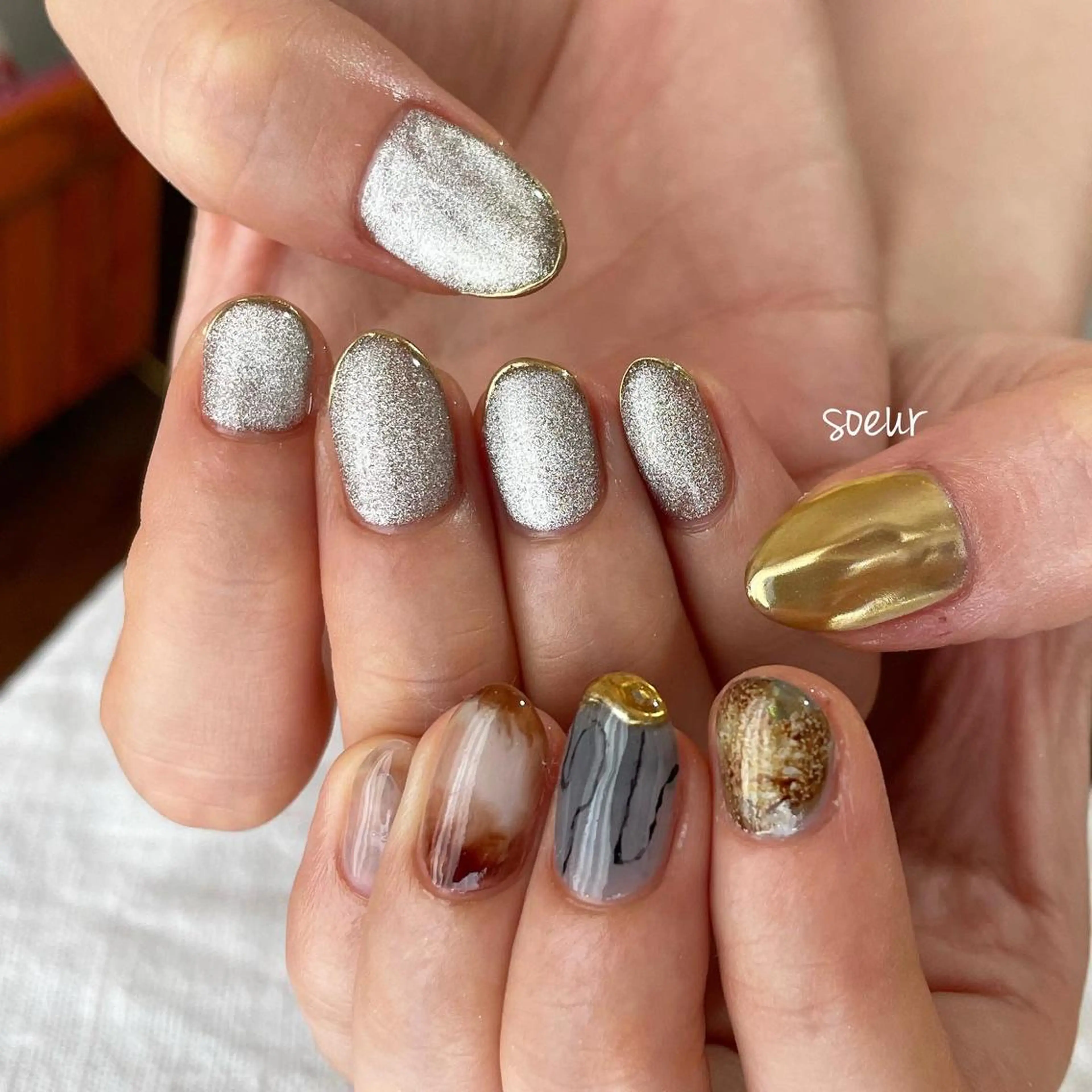ネイル soeur_ 武蔵浦和のネイルデザイン