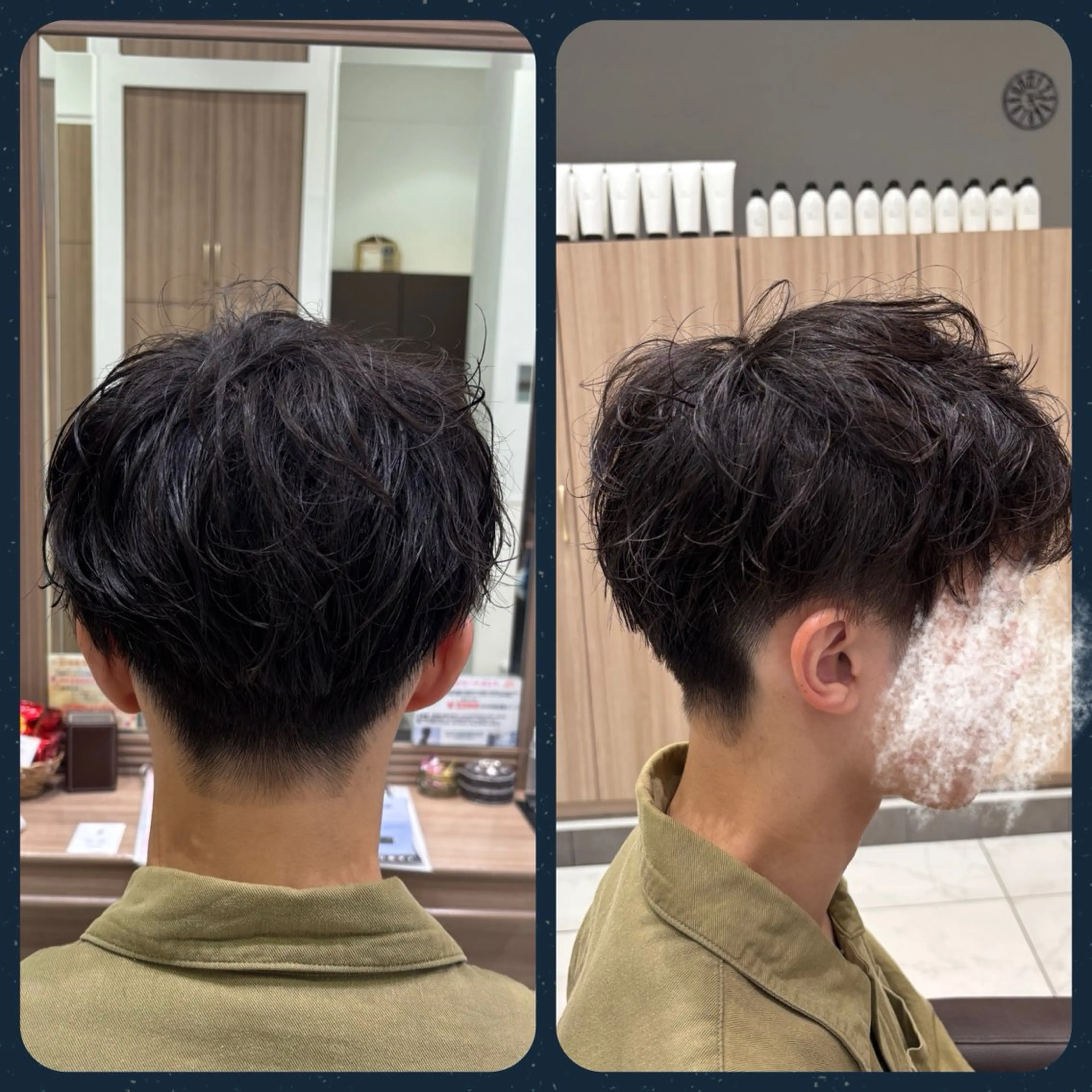 パーマ メンズ メンズパーマ 鈴木かのん /ミニモ限定クーポンのヘアスタイル