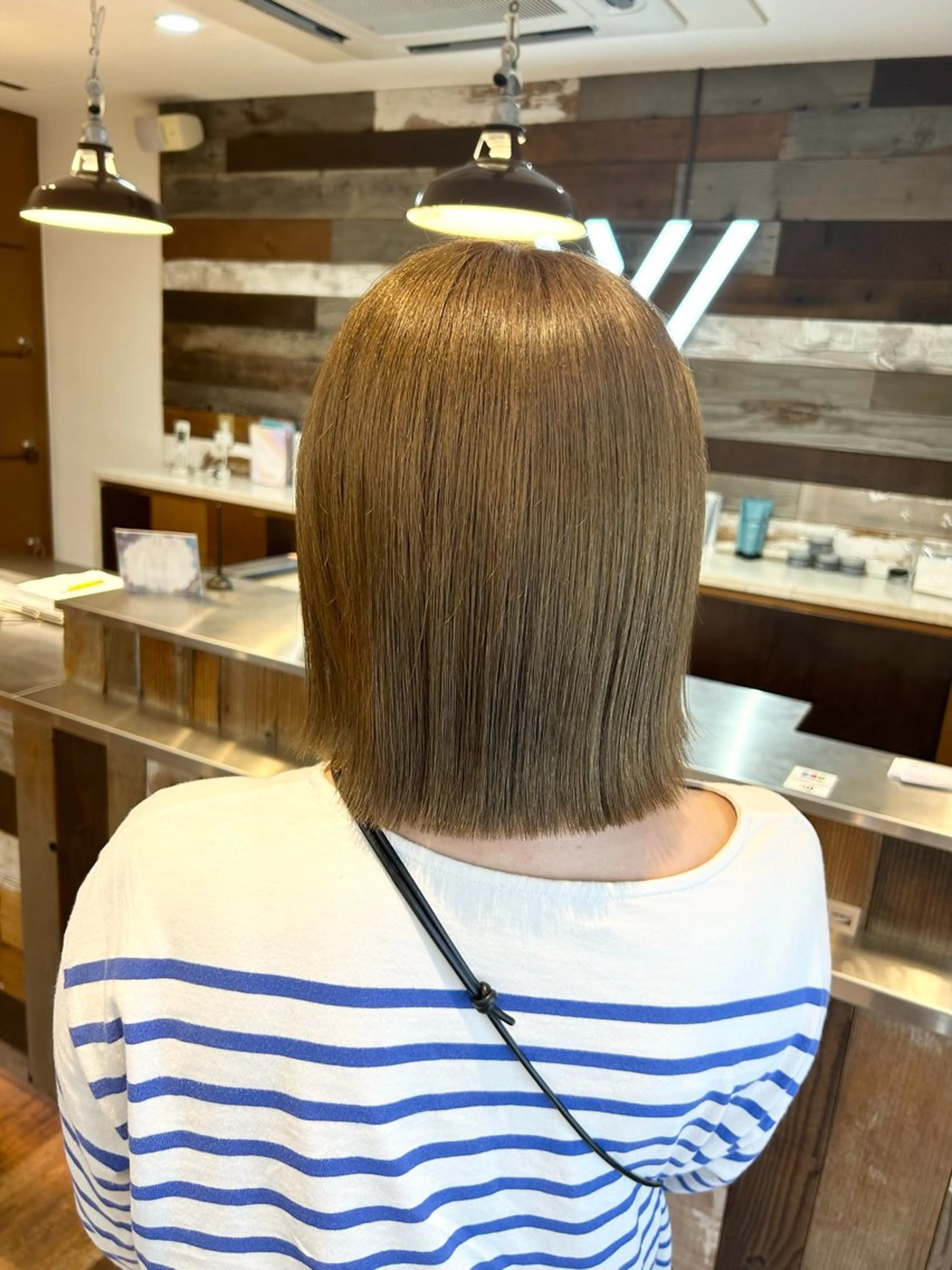 ミディアム ヘアカラー stylist 🌼 SHIONのヘアスタイル