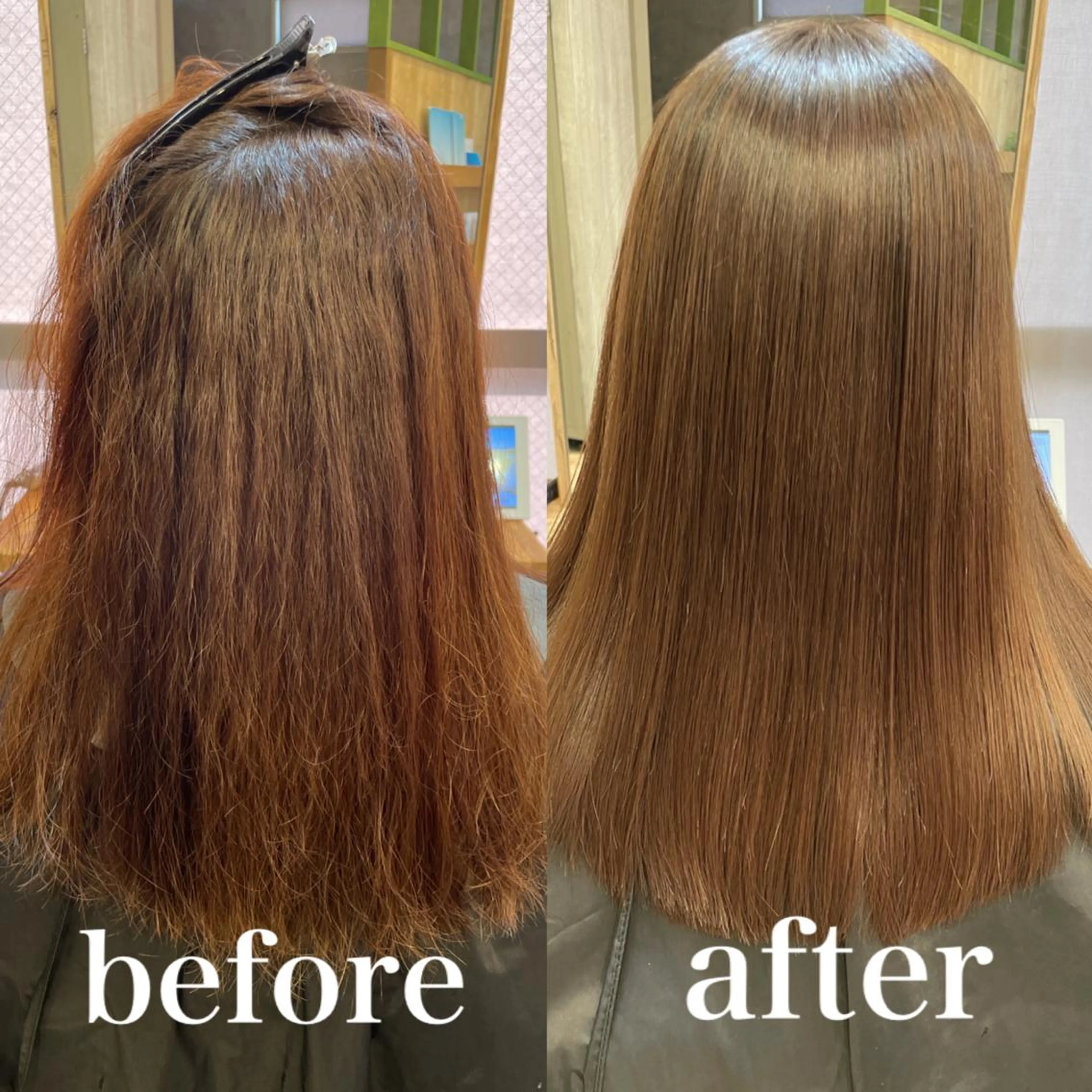 ロング 縮毛矯正/髪質改善 主税巧一のヘアスタイル