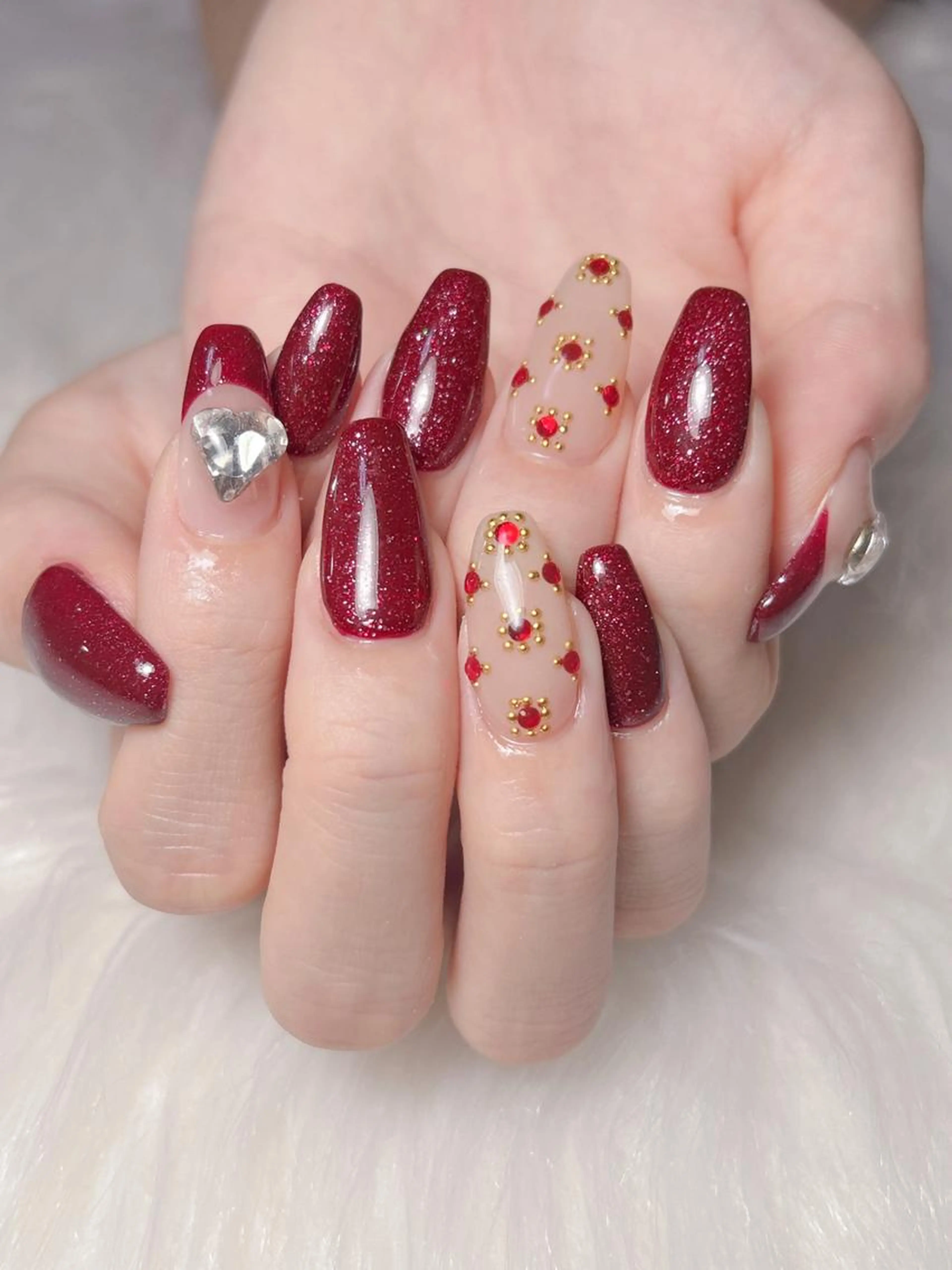 Hand【自爪】💅ハンド★持ち込みデザイン4本まで90分やり放題★初回ソフトジェルオフ無料ケア込みの写真