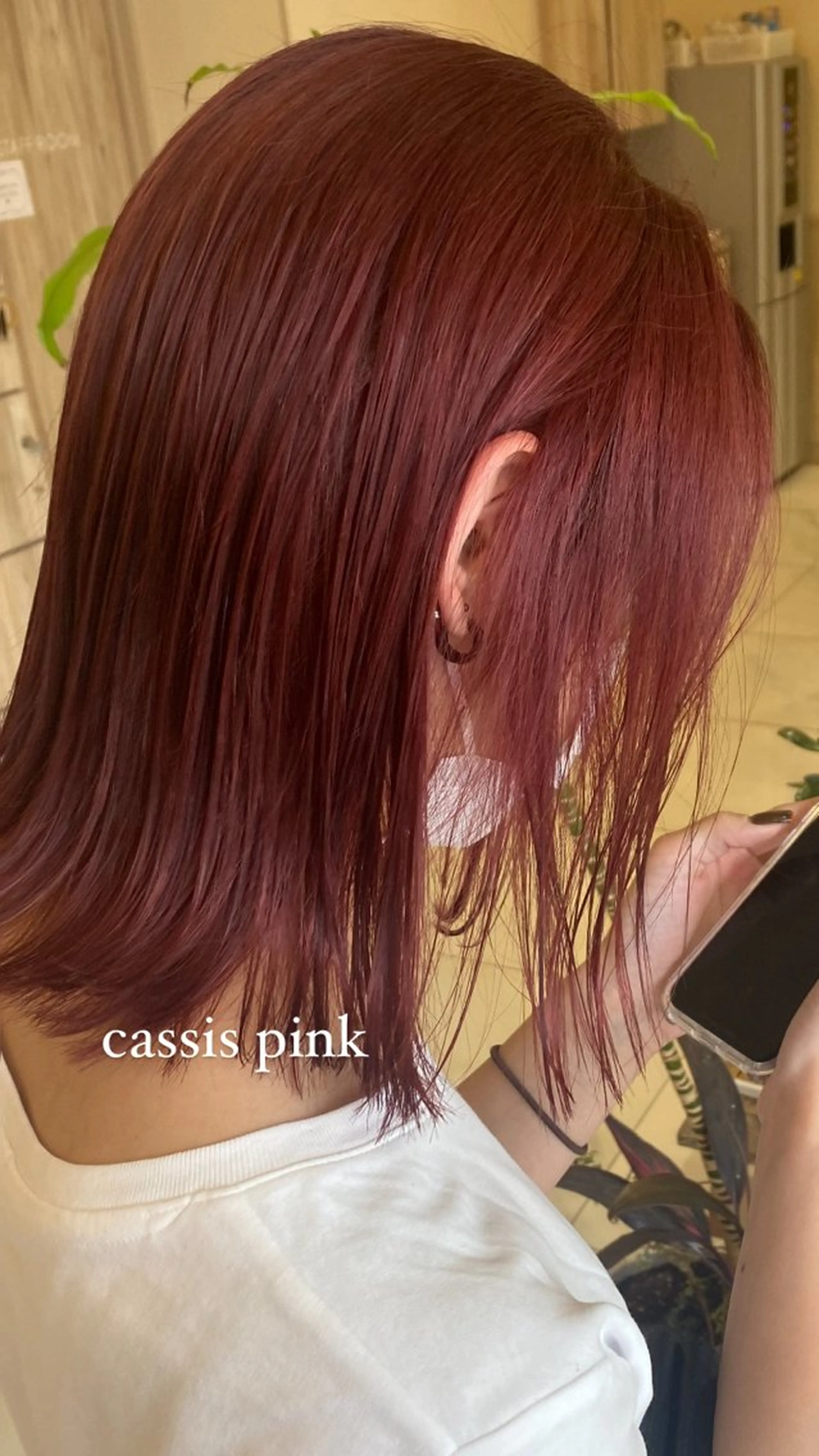 ミディアム カラー GRANDEUR やまだかなのヘアスタイル