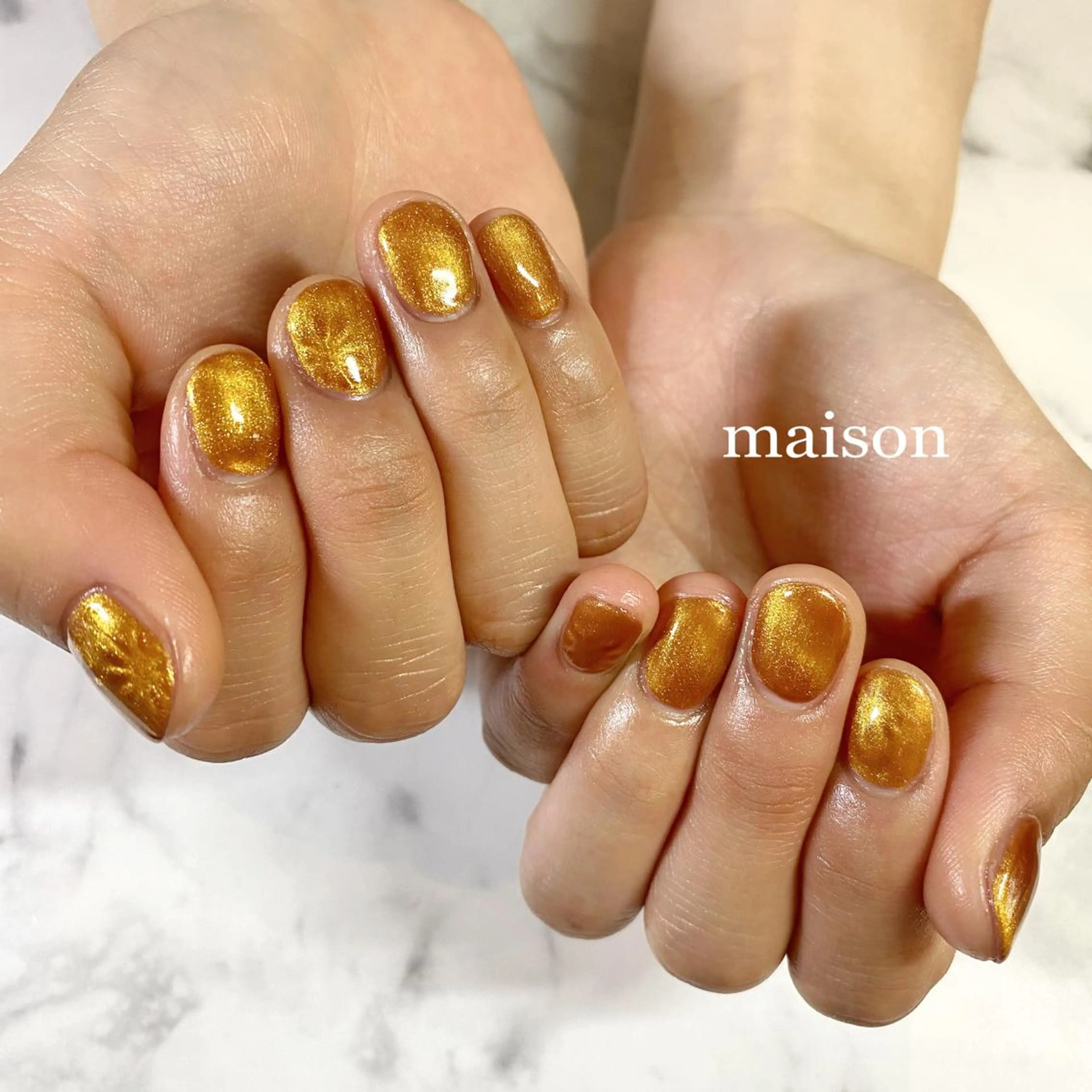 ネイル マグネットネイル ハンドネイル ISHIHARA KANAのネイルデザイン