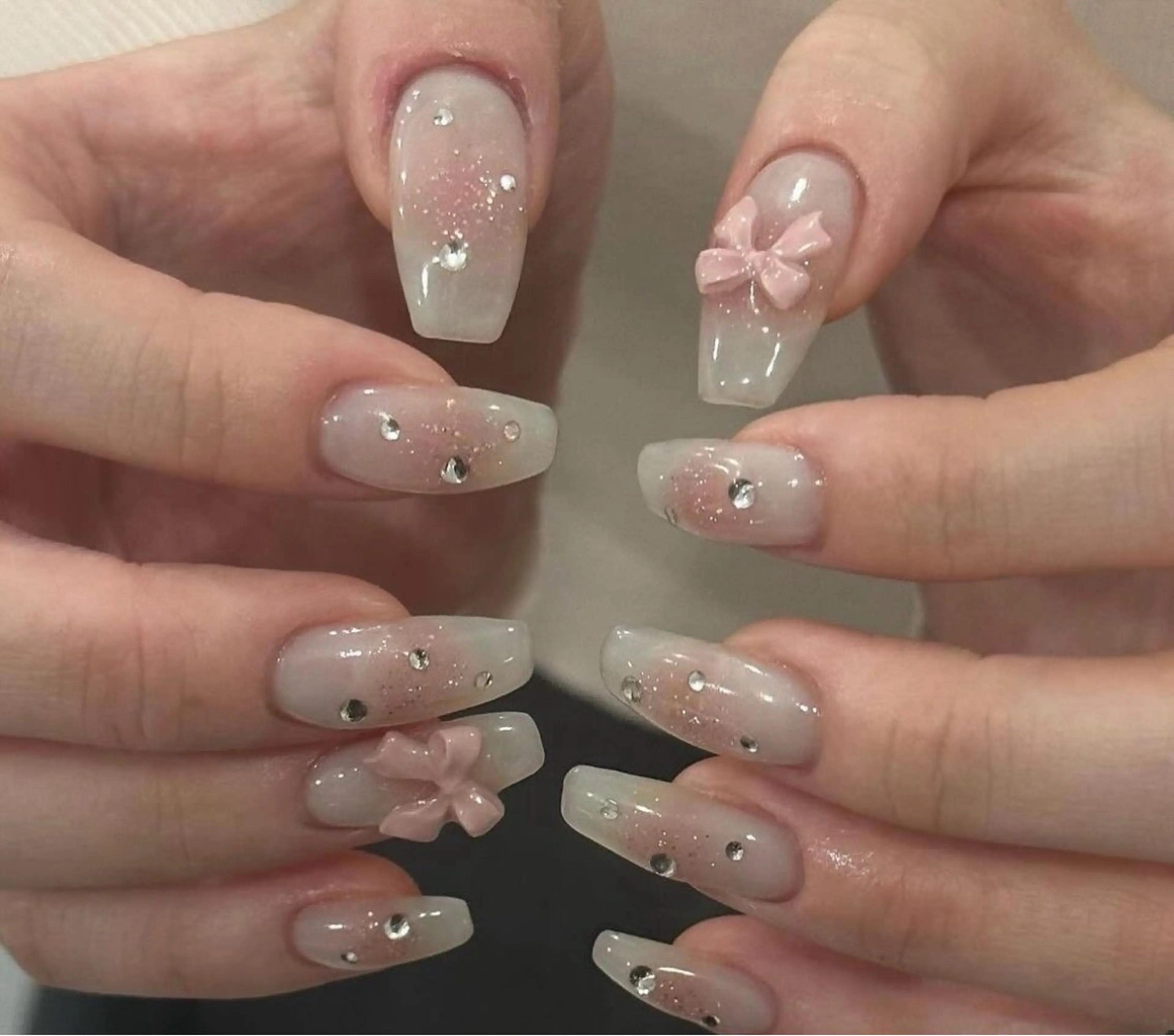 ネイル 韓国ネイル ワンホンネイル Kawaii _Nailのネイルデザイン