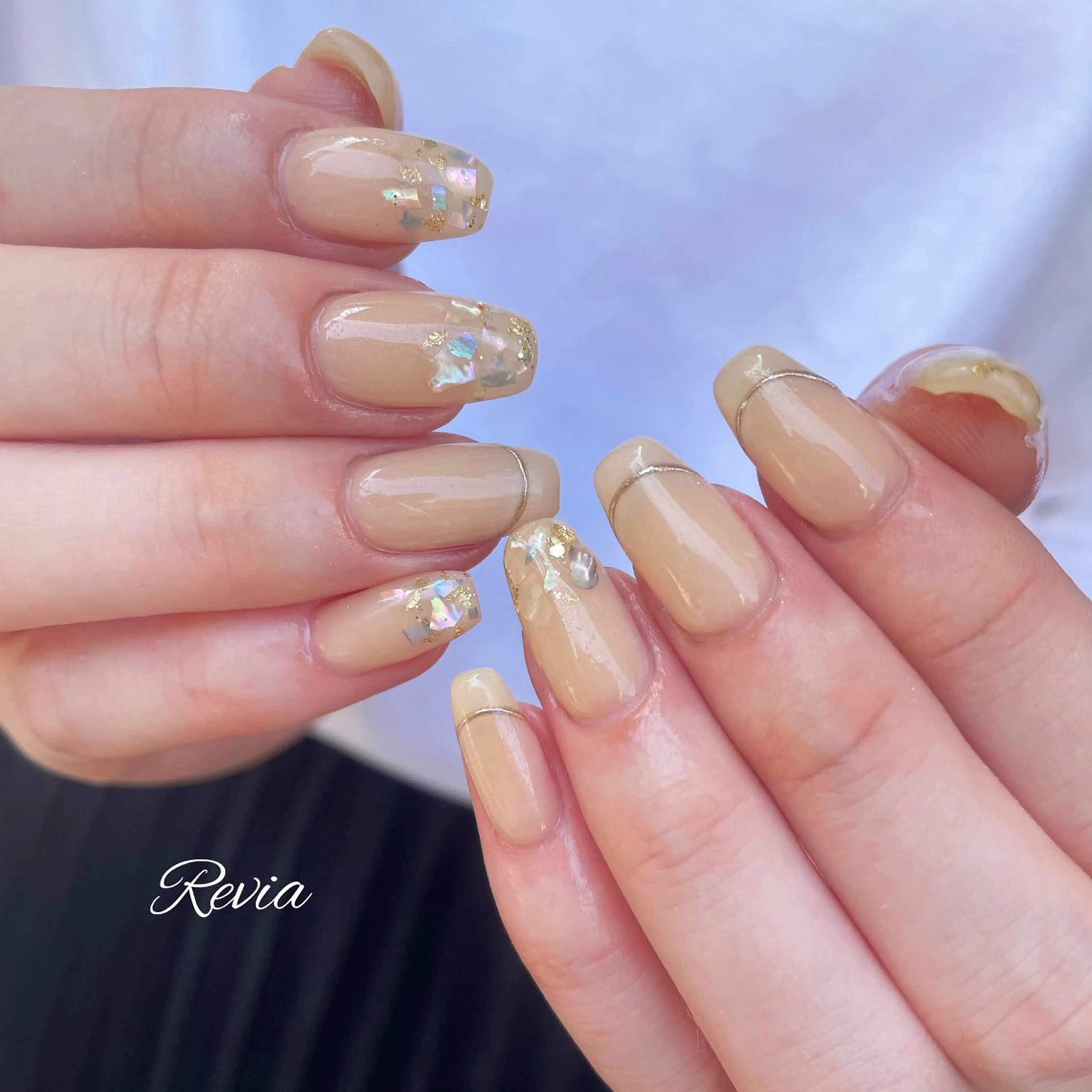 ネイル ハンドネイル revia所属・ERI Nailistのネイルデザイン