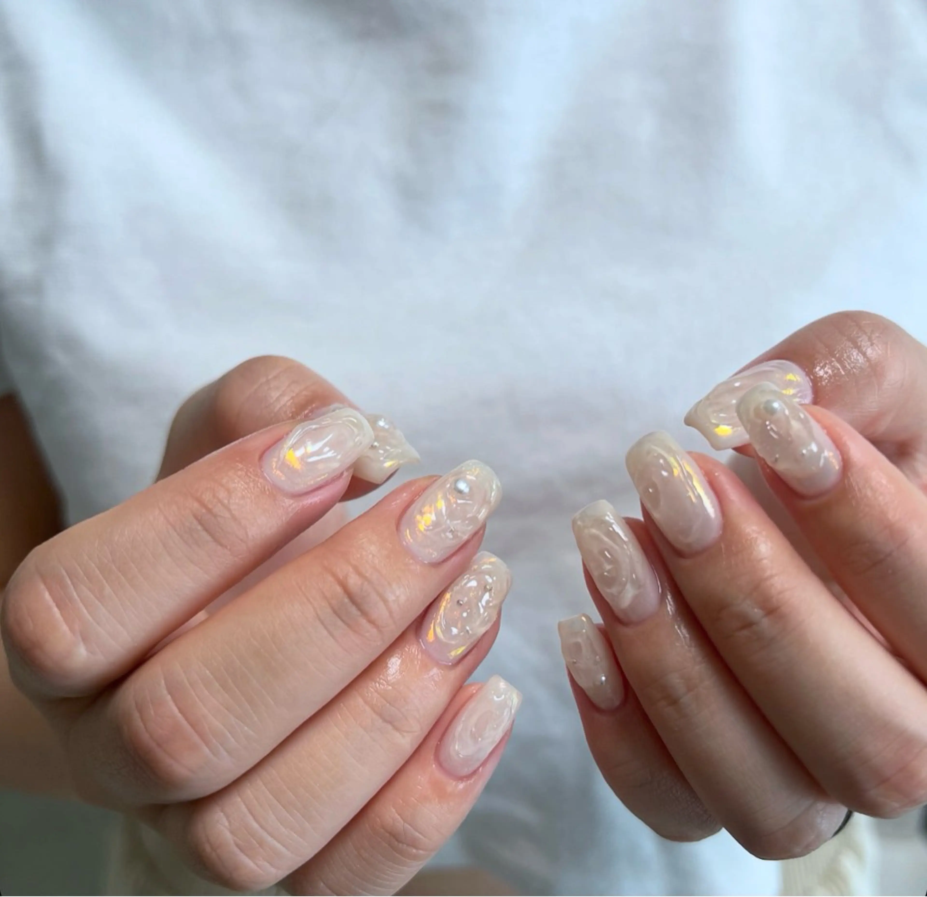 ネイル ハンドネイル ハンドケア nail salon una.のネイルデザイン