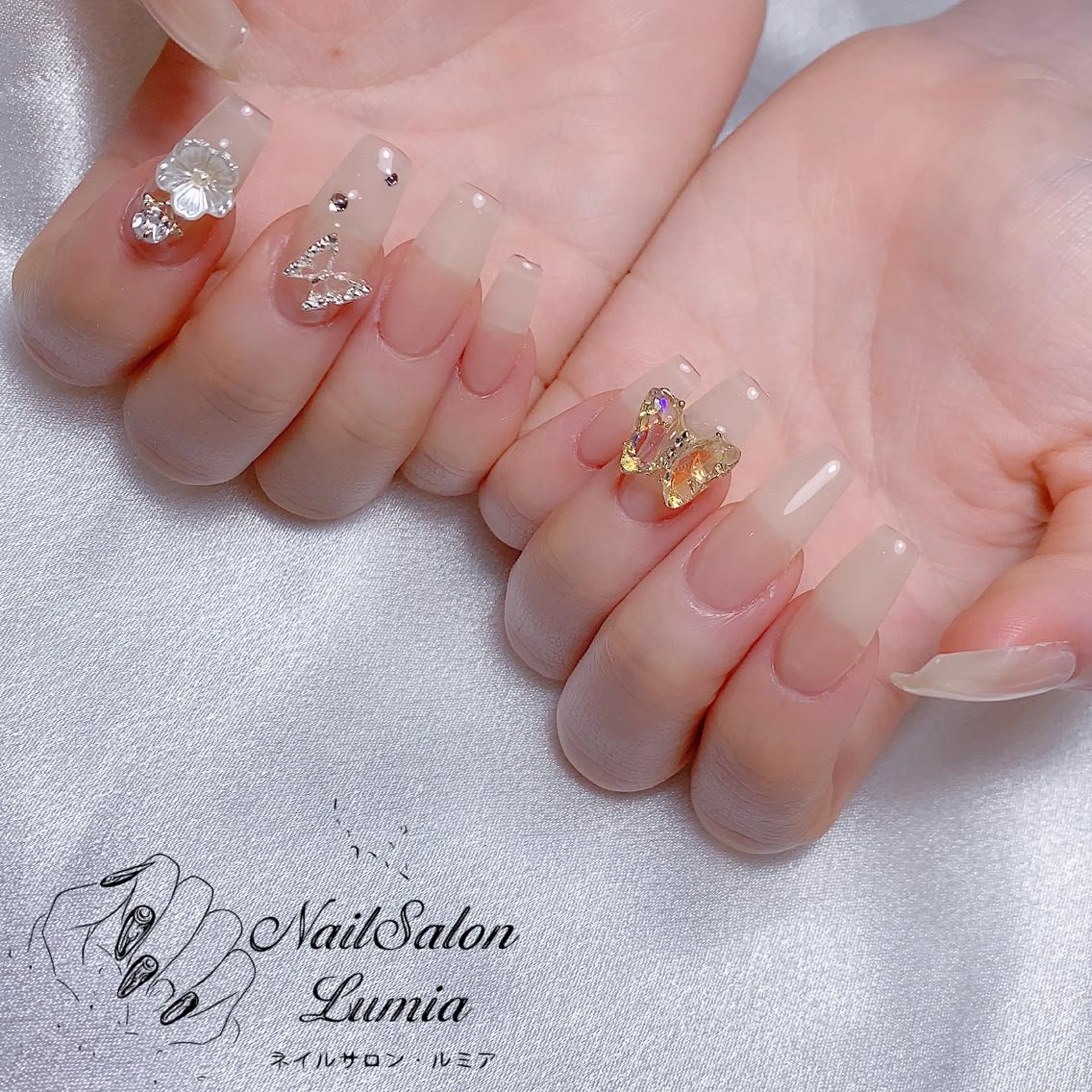 ネイル ハンドネイル ネイルサロン ルミア Lumia 店長のネイルデザイン
