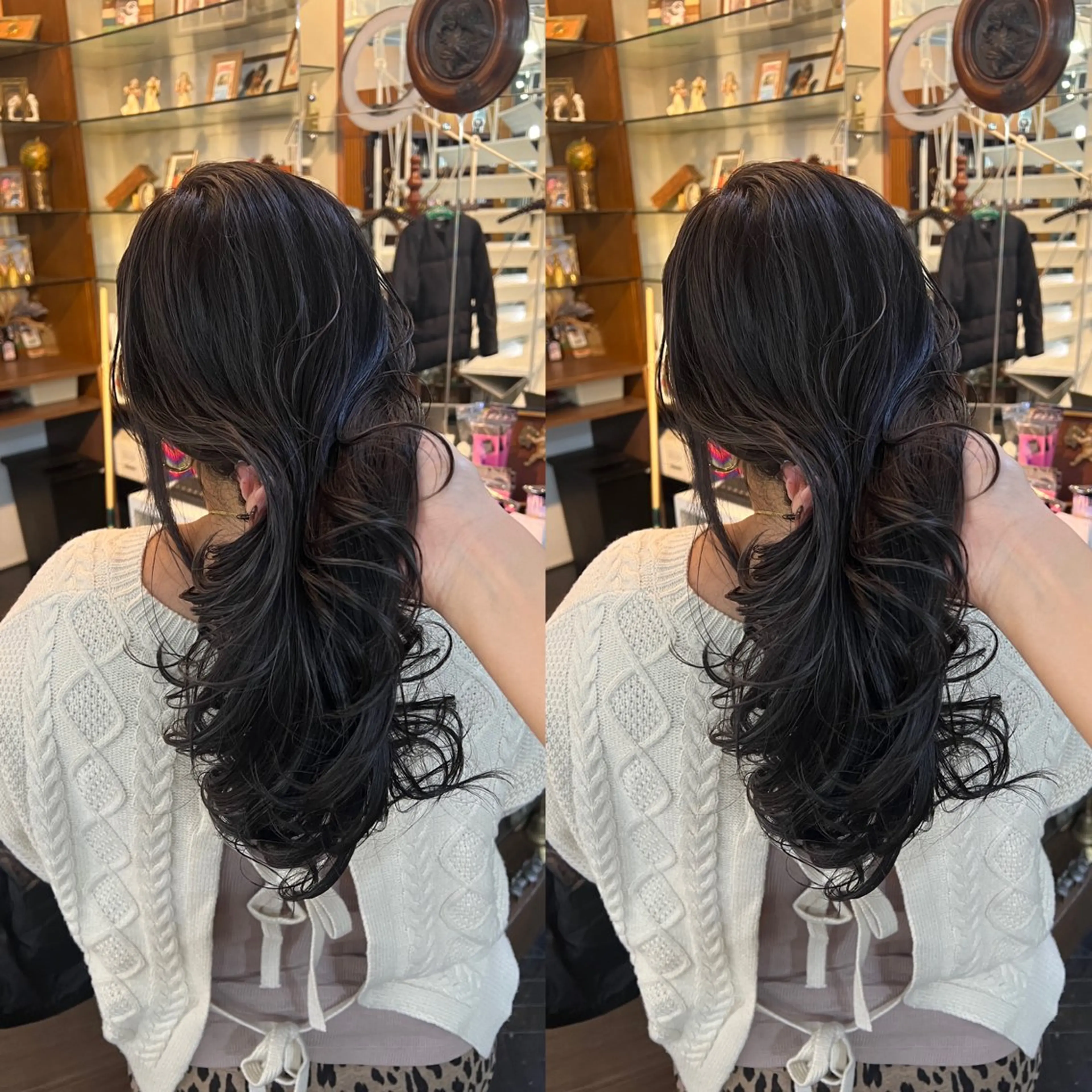 ロング カラー ヘアカラー トリートメント レイヤー/ボブ/ ミニボブ/AOIのヘアスタイル