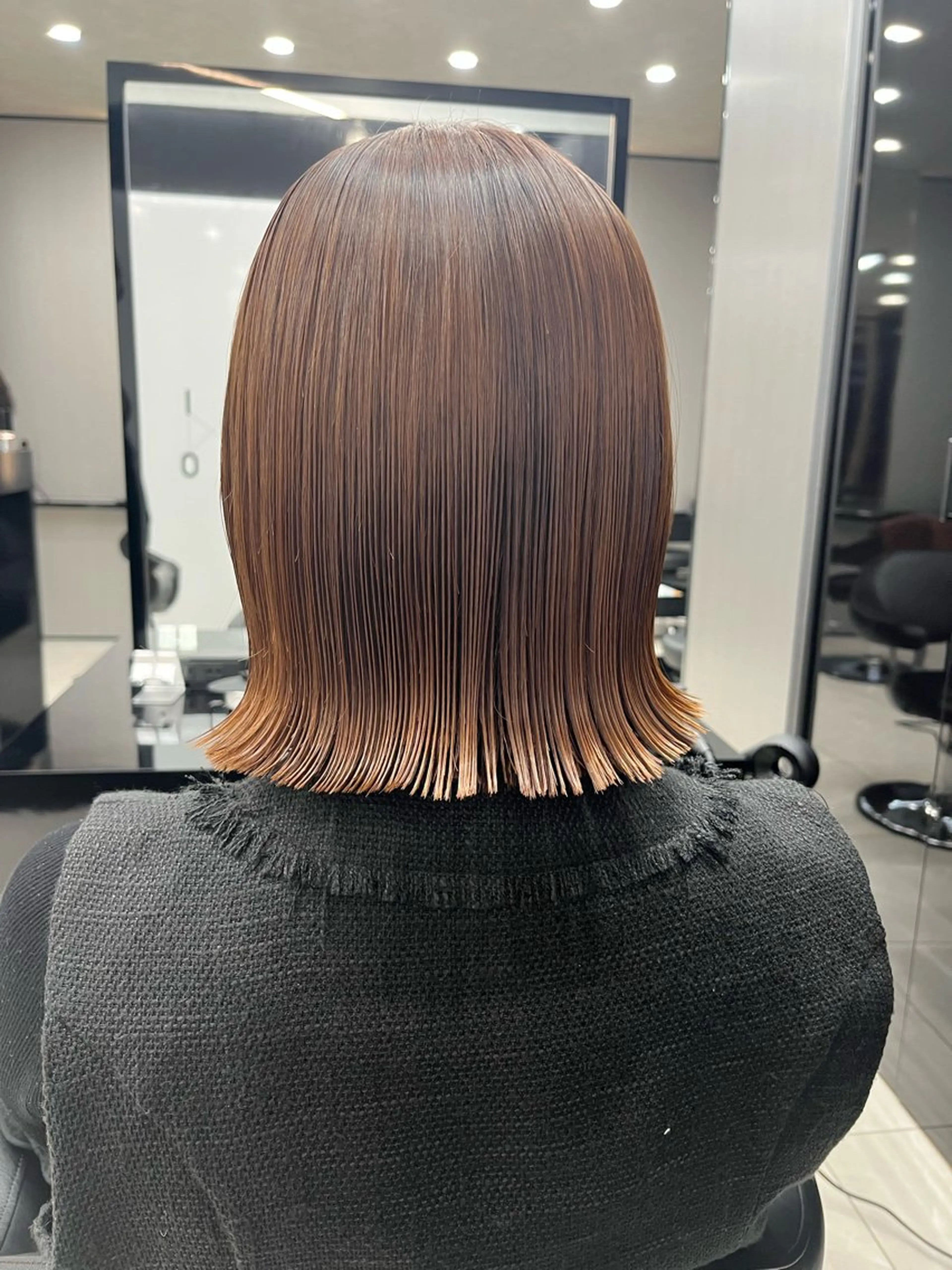 ミディアム hair salon Ranun髪質改善のヘアスタイル