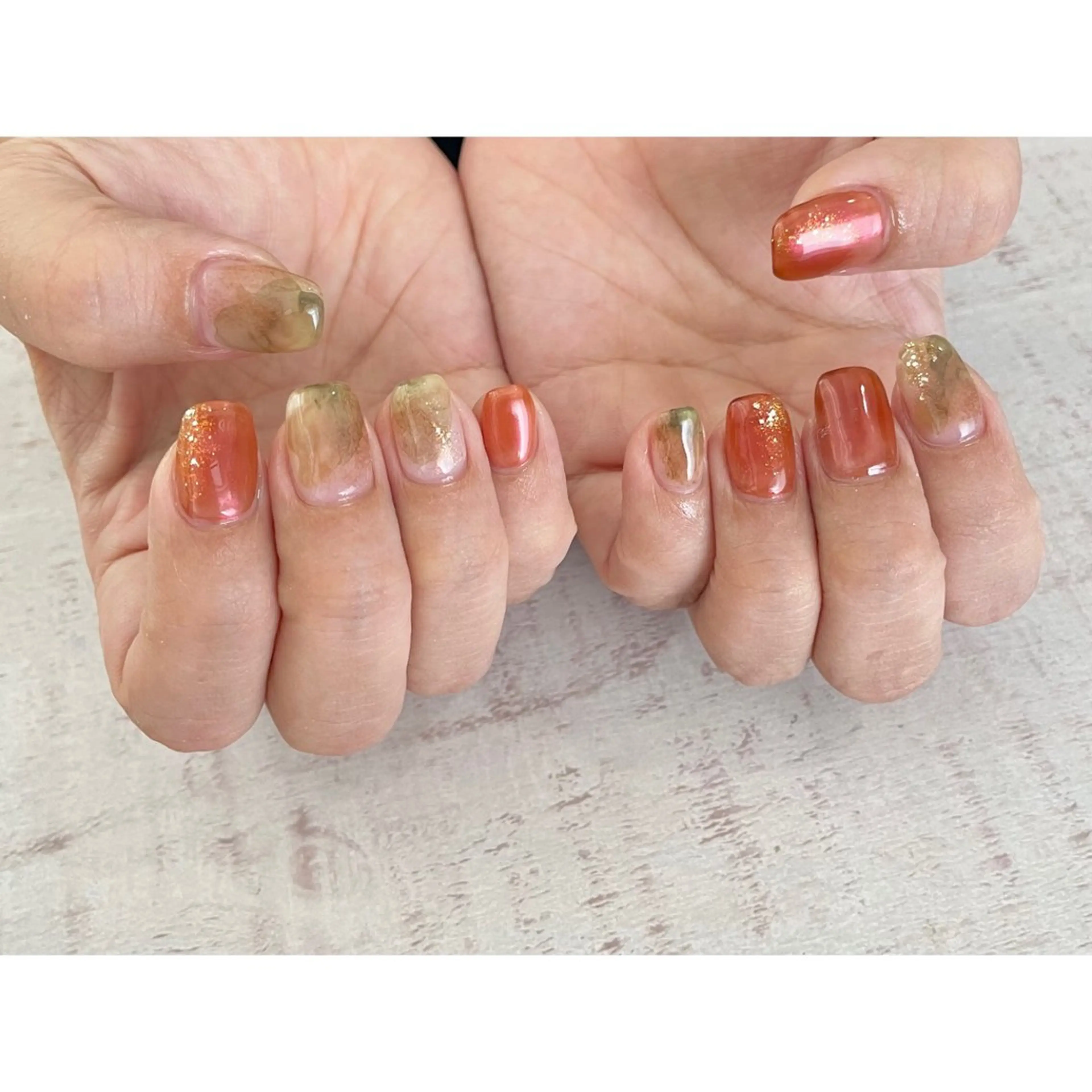 ネイル 𖡼 yumenoのネイルデザイン