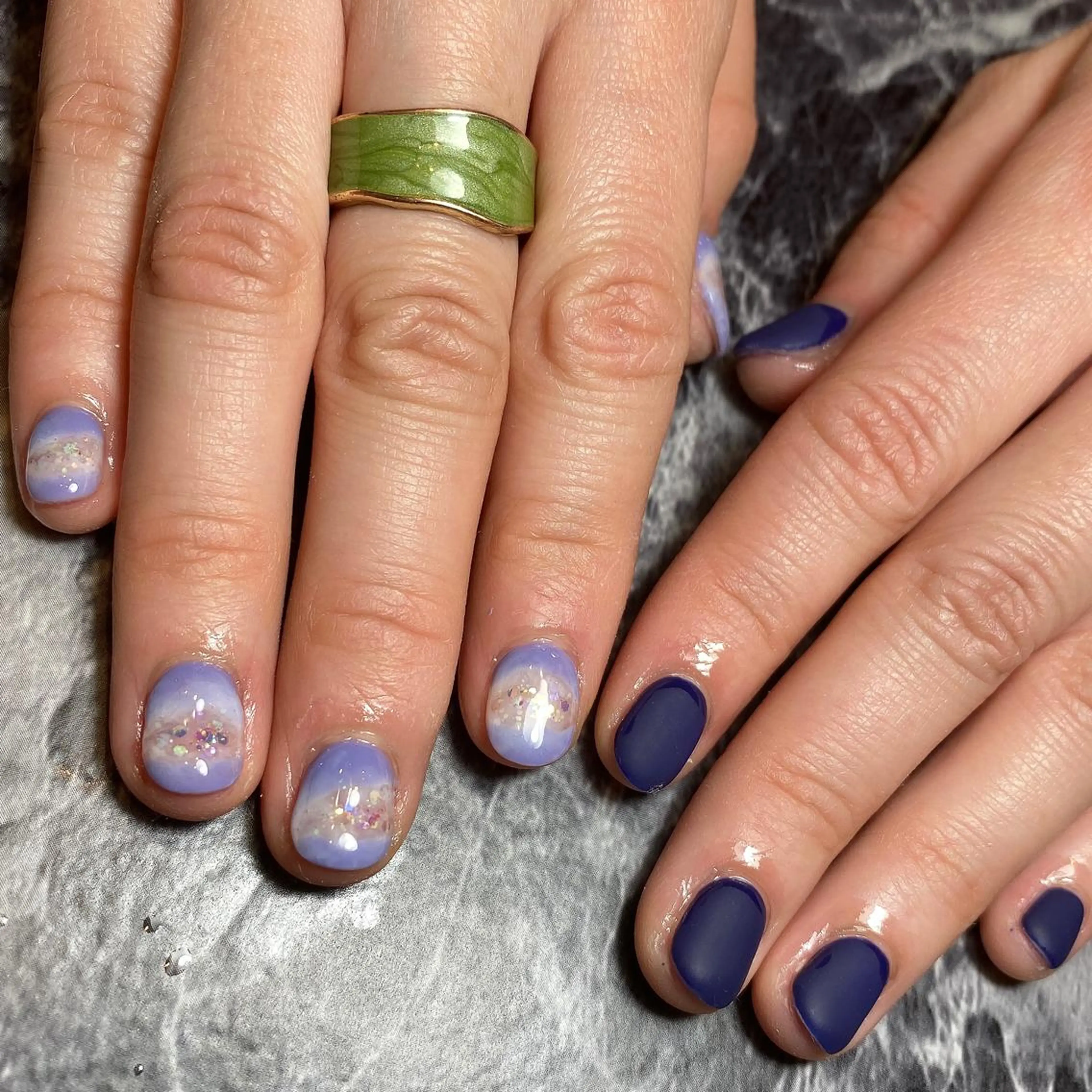 ネイル ジェルネイル しば まなみのネイルデザイン