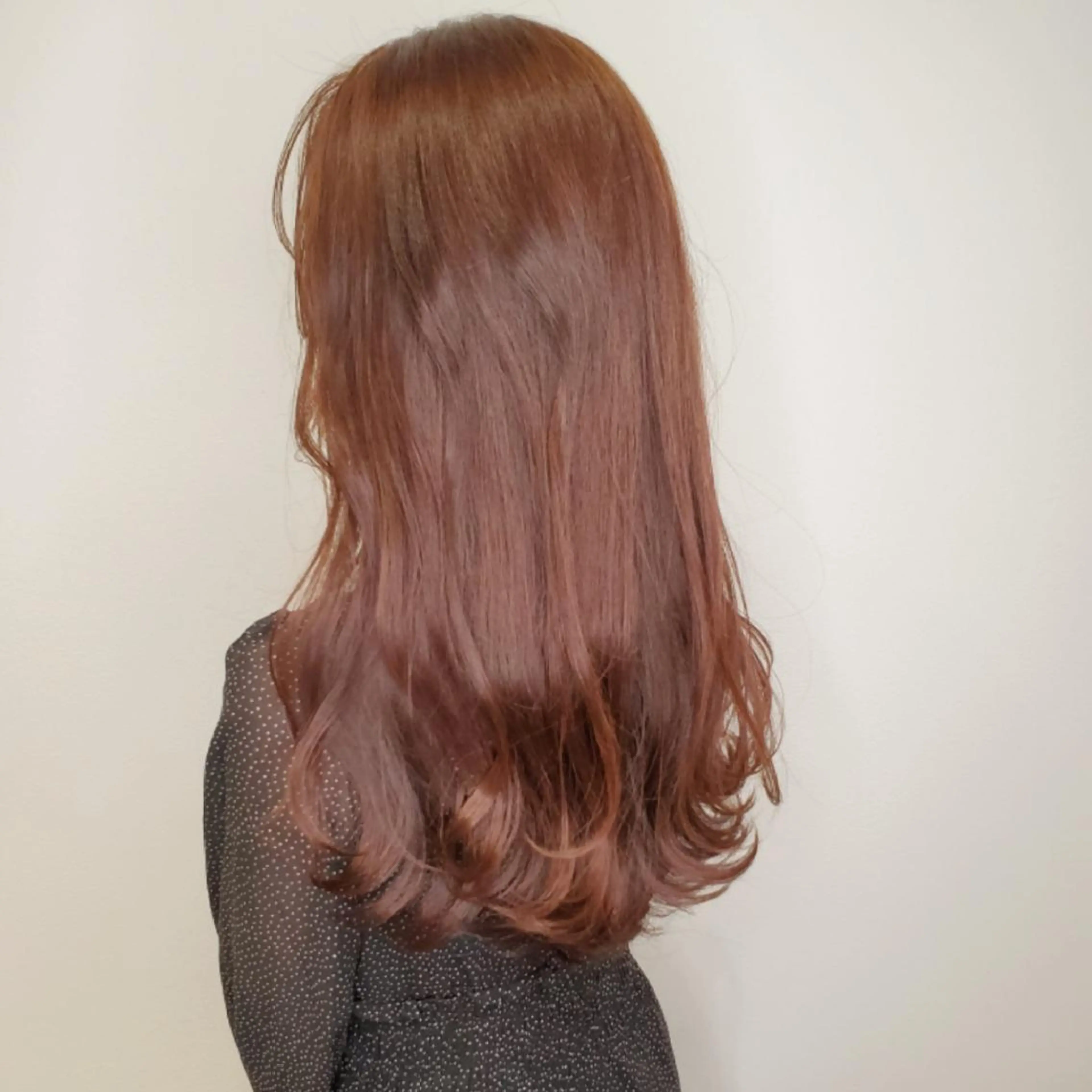 セミロング カラー ブラウンカラー チョコレートブラウン カット ヘアカラー トリートメント レイヤーカット/ ウルフカット/大橋 のヘアスタイル