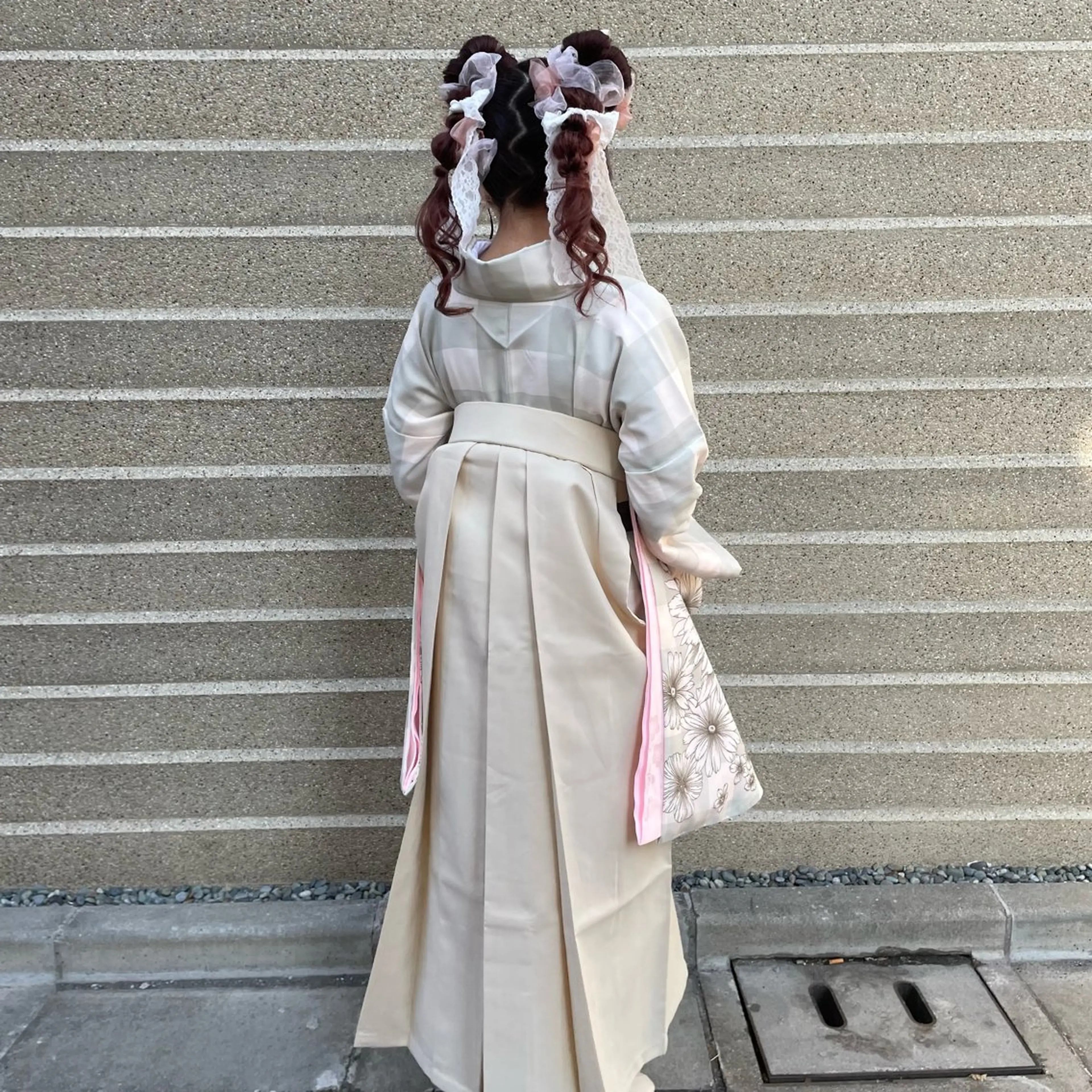 ミディアム 卒業式のヘアスタイル 学生 韓国風ヘア 着付け 当日予約大歓迎💕/ Chisatoのその他イメージ